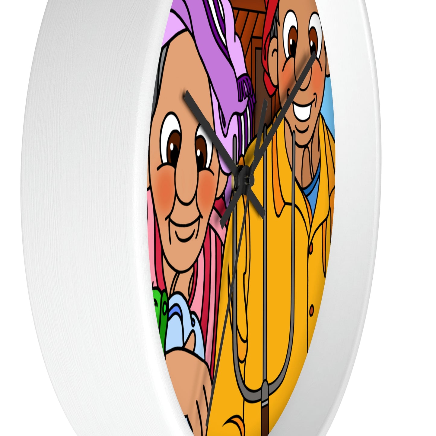 The Frog Princess Wall clock