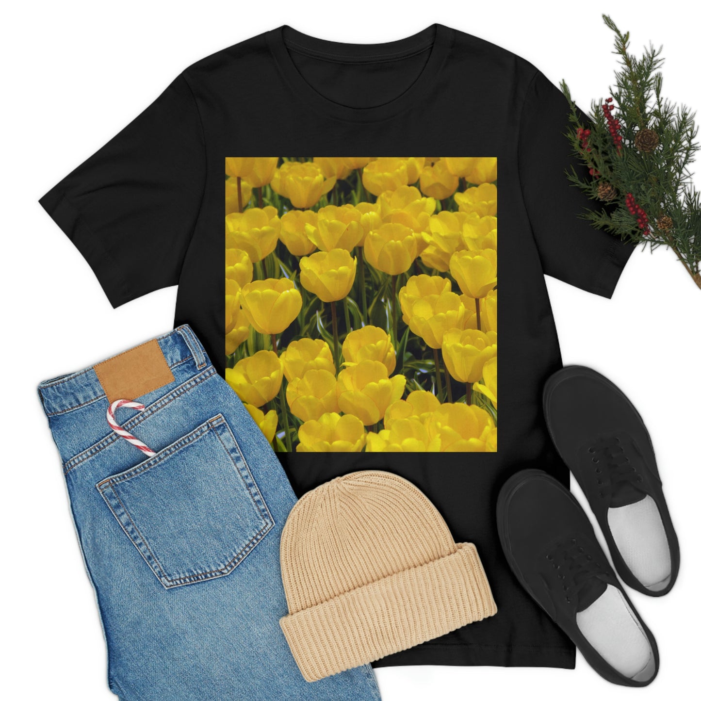 Flowers 23 Unisex Jersey Short Sleeve Tee