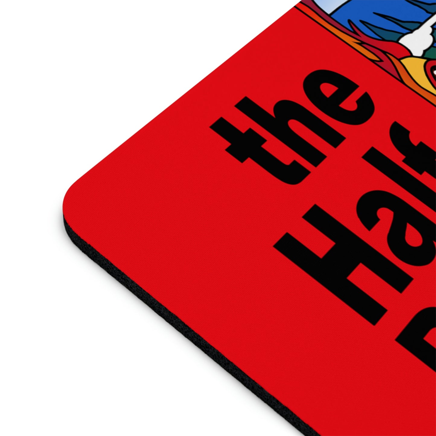 The Half Rooster Rectangle Mouse Pad