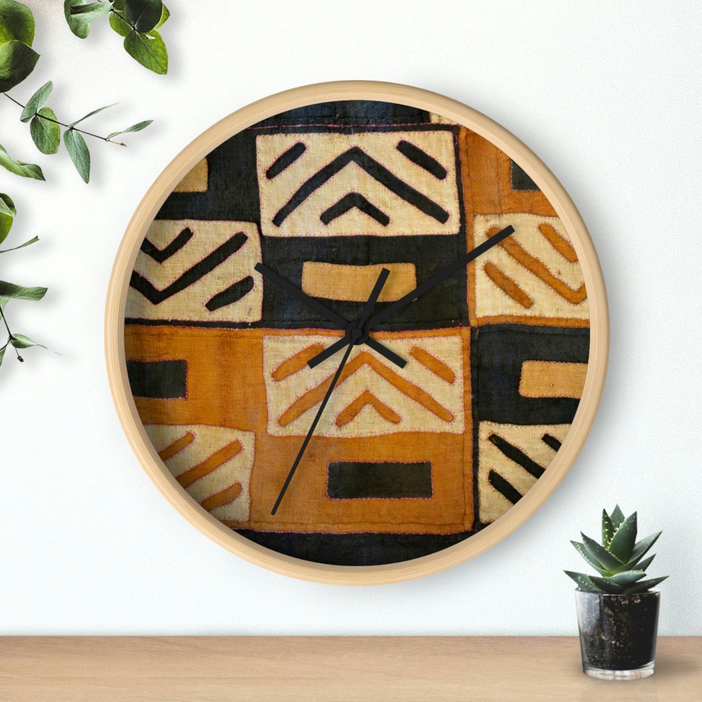 A Show of Hands Fabric!! Wall Clock