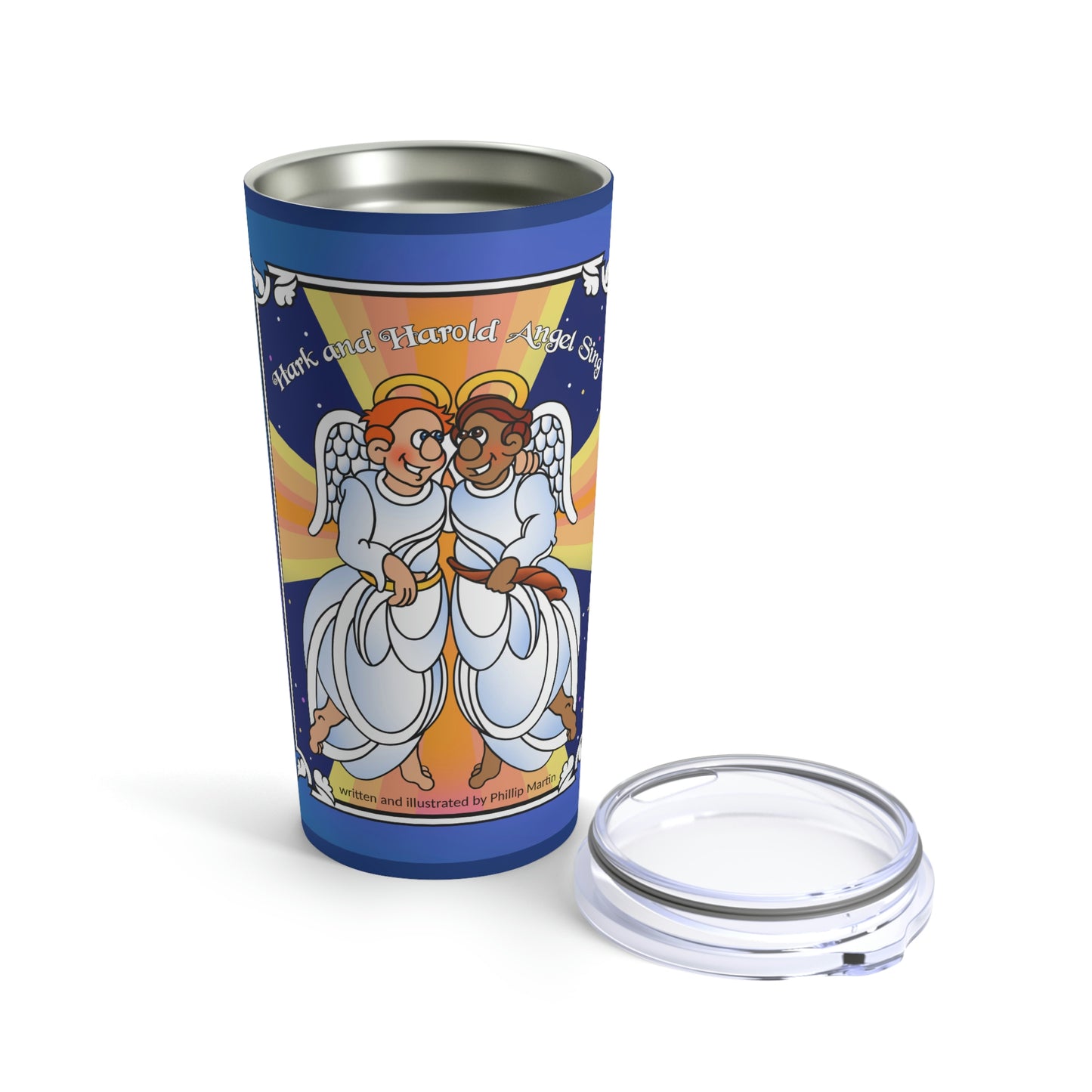 Hark and Harold Angel Sing Tumbler 20oz