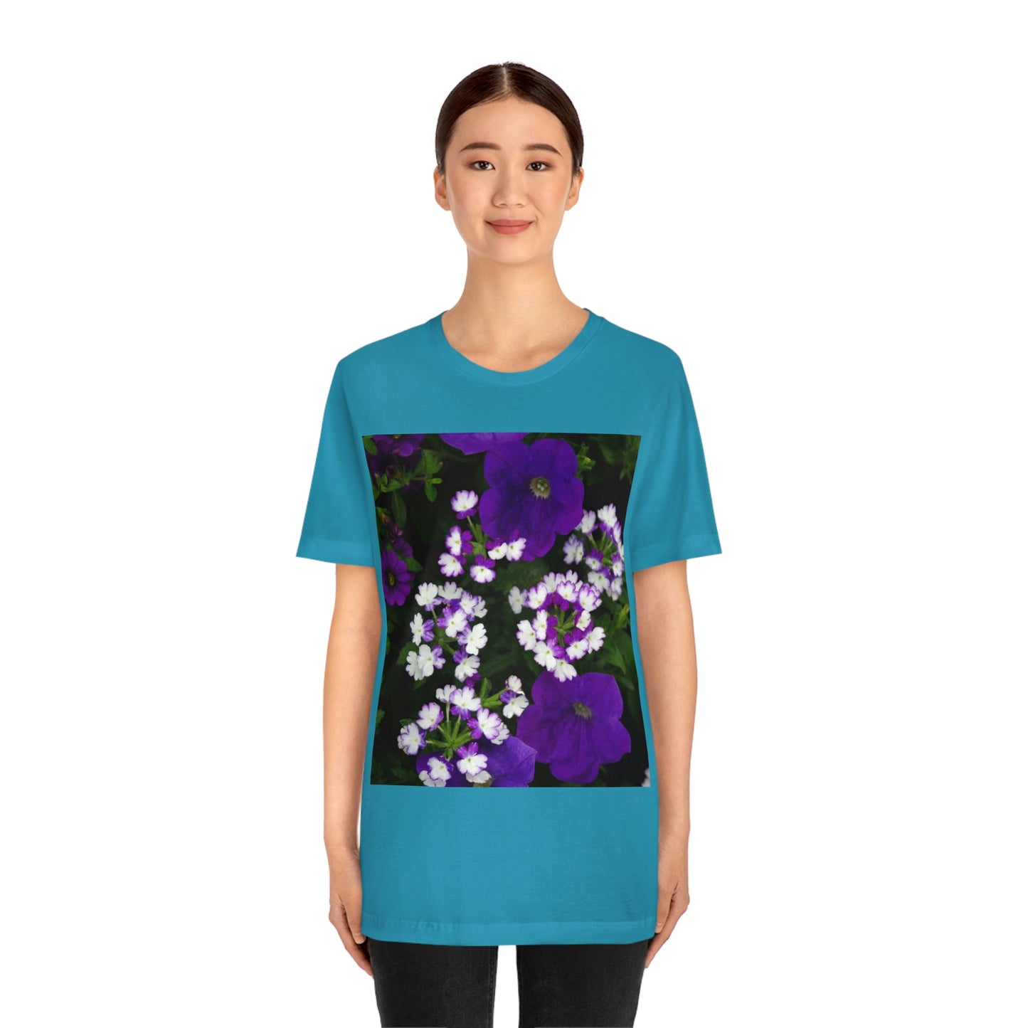 Flowers 04 Unisex Jersey Short Sleeve Tee