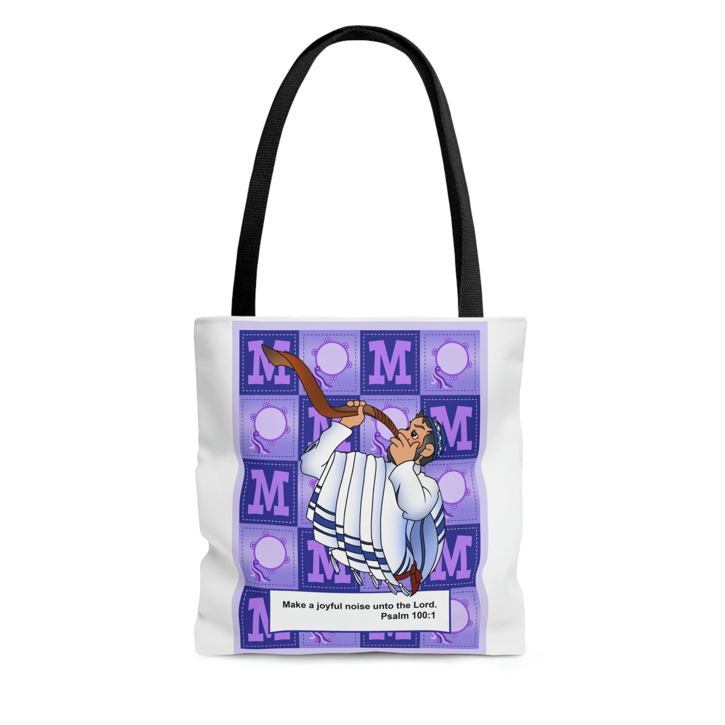 The Bible as Simple as ABC M AOP Tote Bag