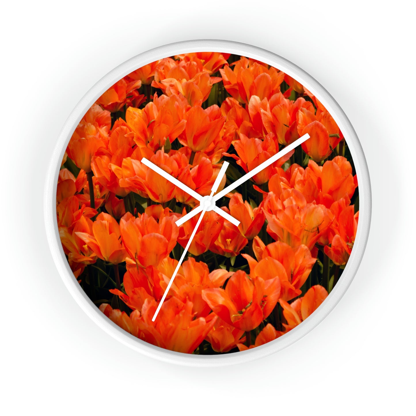 Flowers 03 Wall Clock