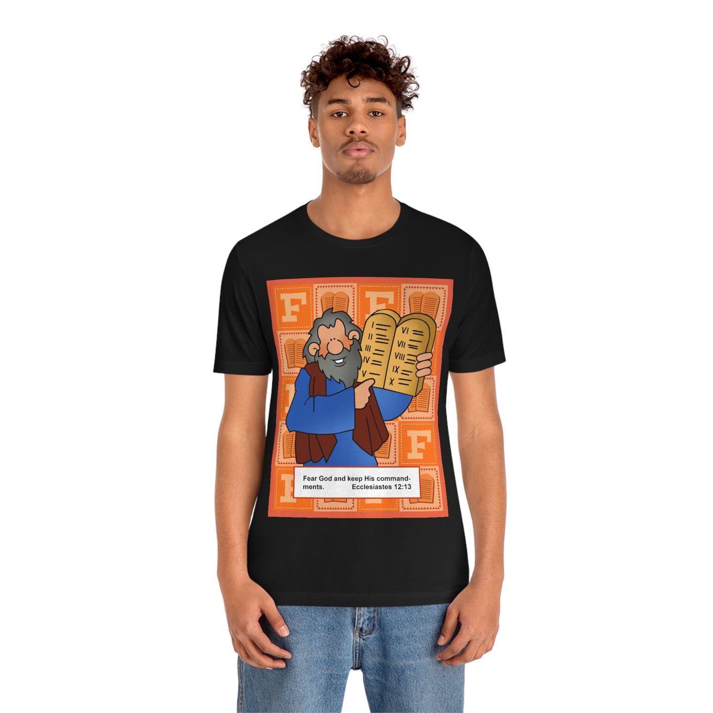 The Bible as Simple as ABC F Unisex Jersey Short Sleeve Tee