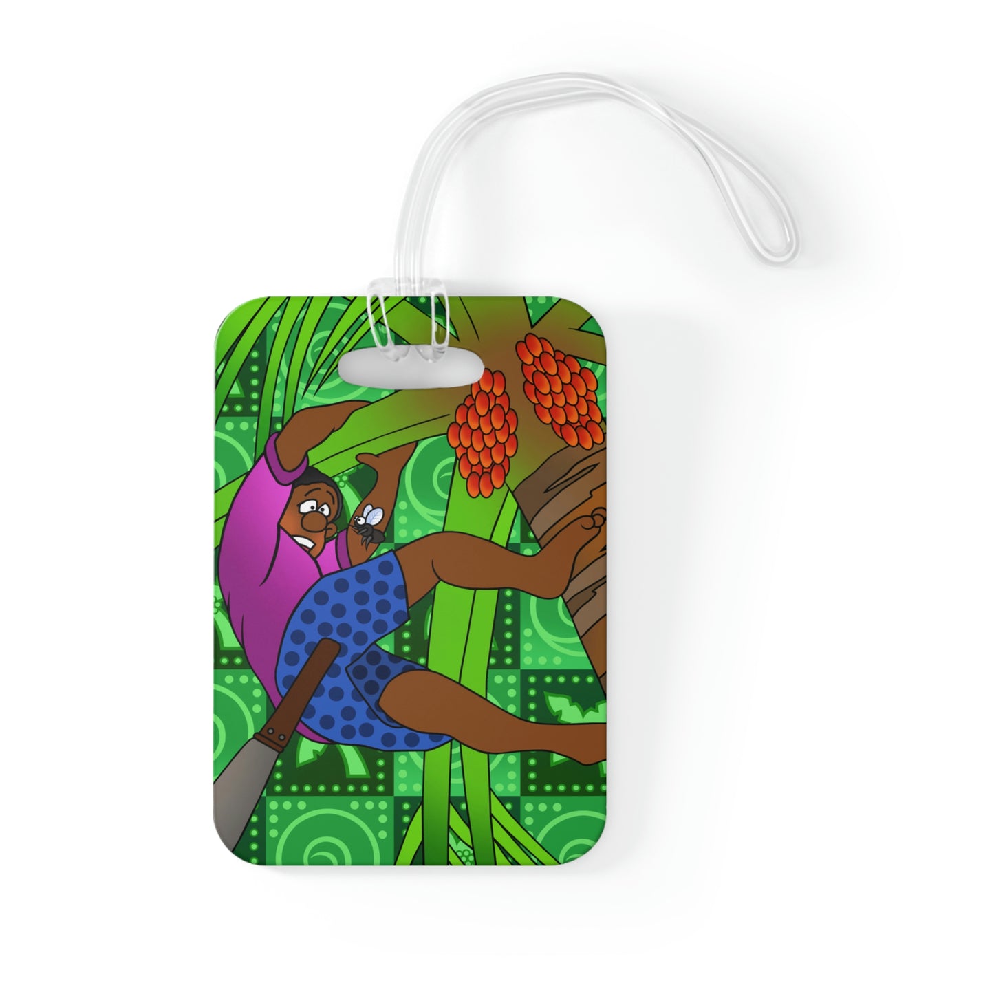 A Fowl Chain of Events! Bag Tag