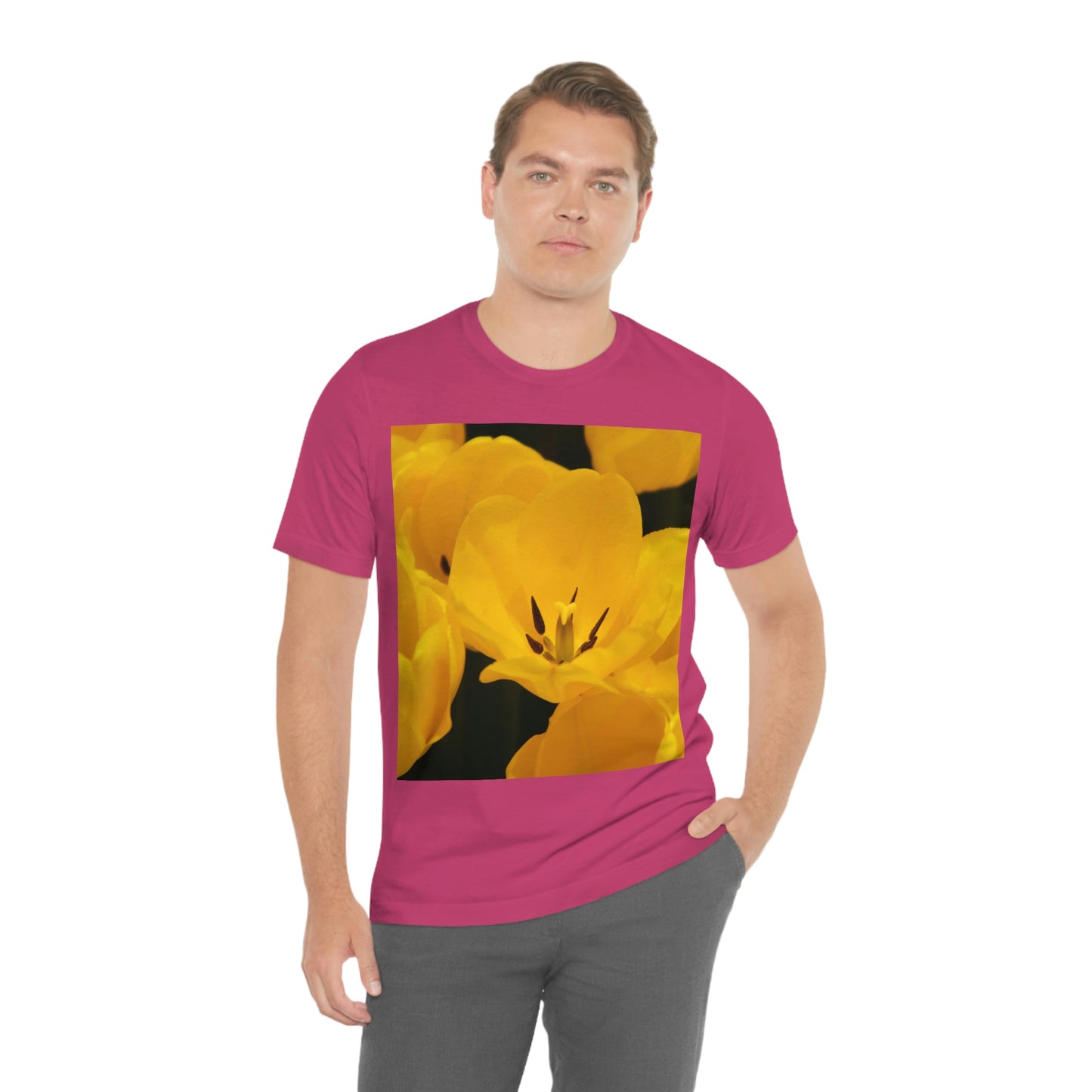 Flowers 16 Unisex Jersey Short Sleeve Tee