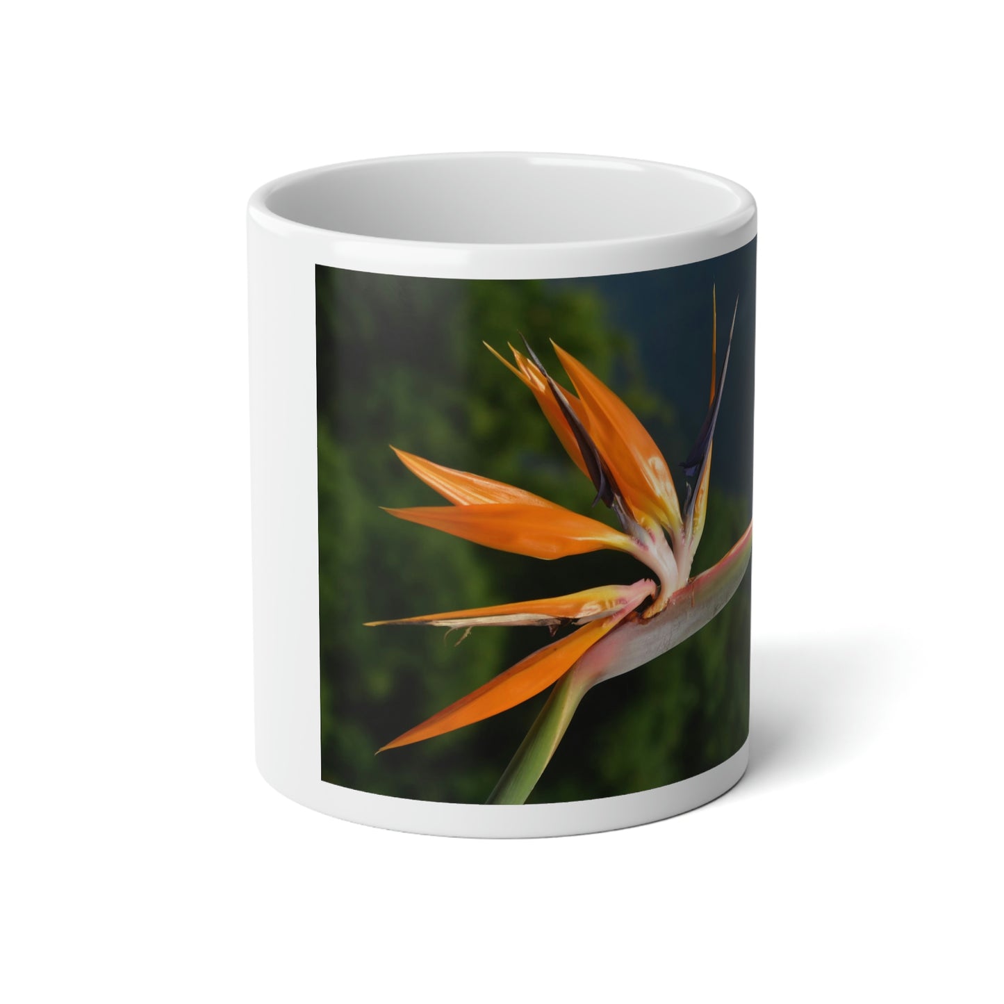 Flowers 26 Jumbo Mug, 20oz