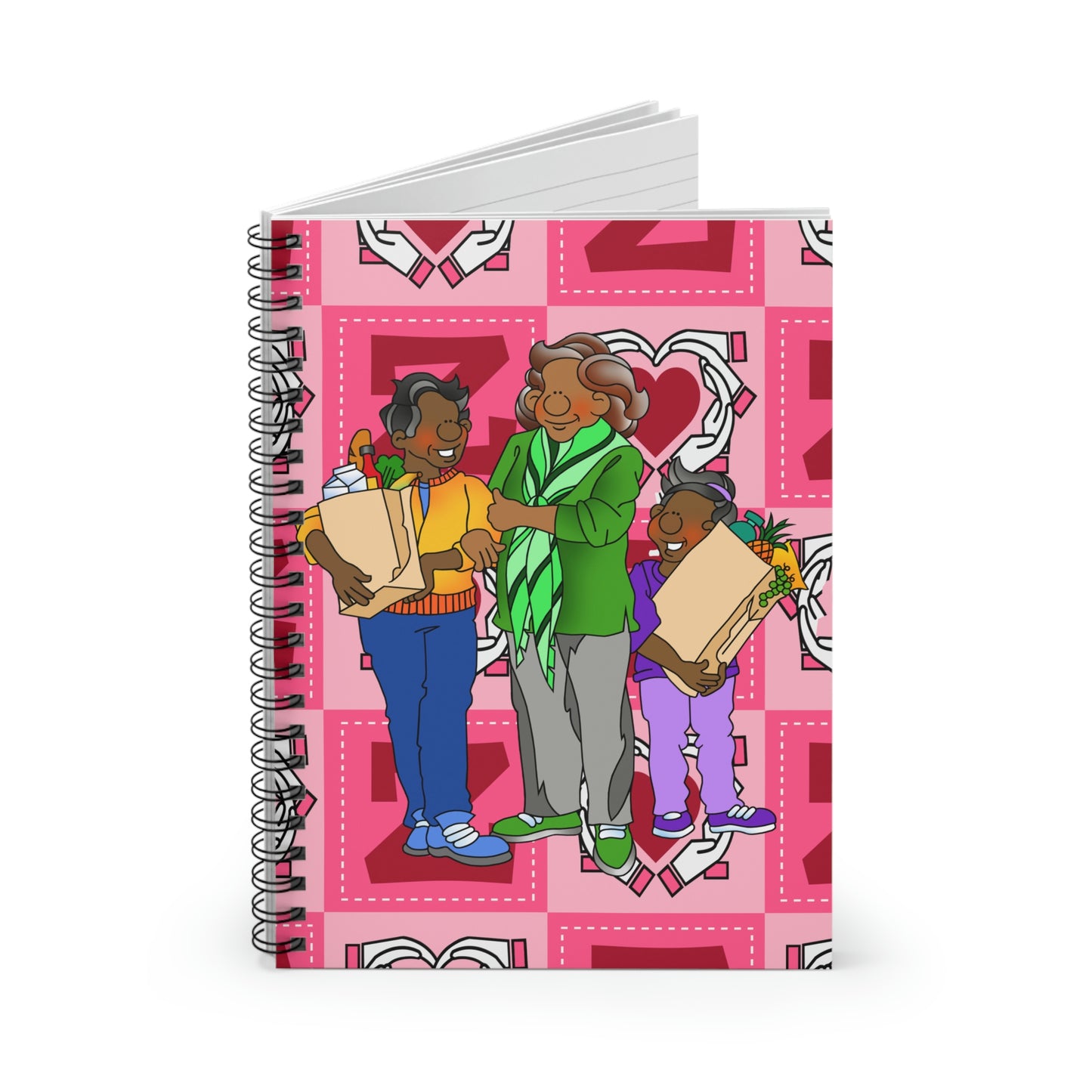 The Bible as Simple as ABC Z Spiral Notebook - Ruled Line