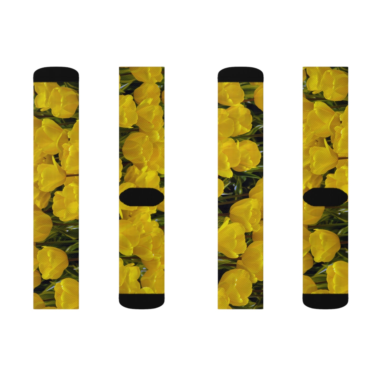 Flowers 16 Sublimation Socks
