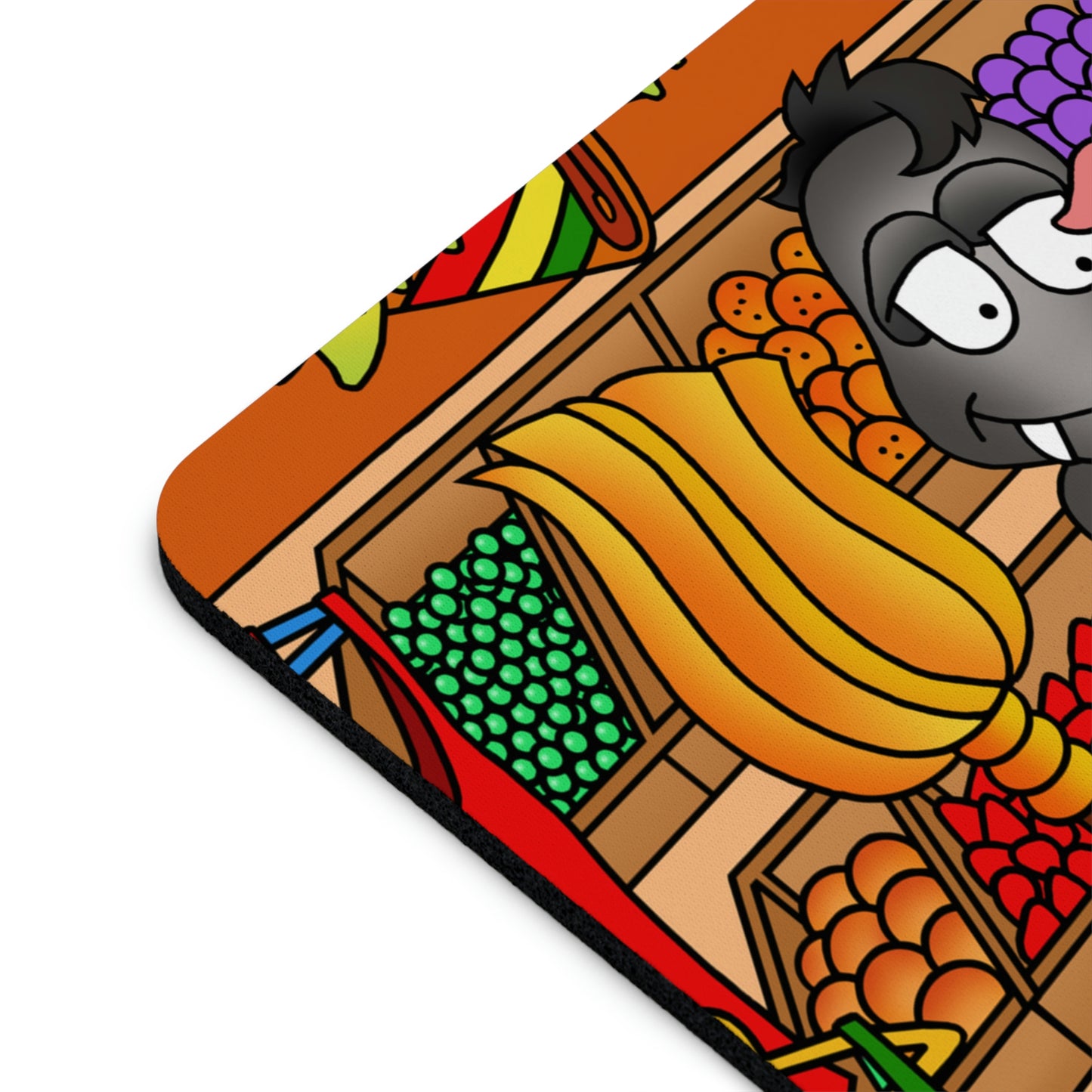 Anansi and the Market Pig Rectangle Mouse Pad