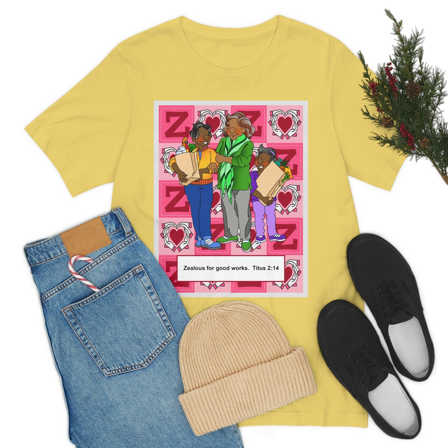 The Bible as Simple as ABC Z Unisex Jersey Short Sleeve Tee