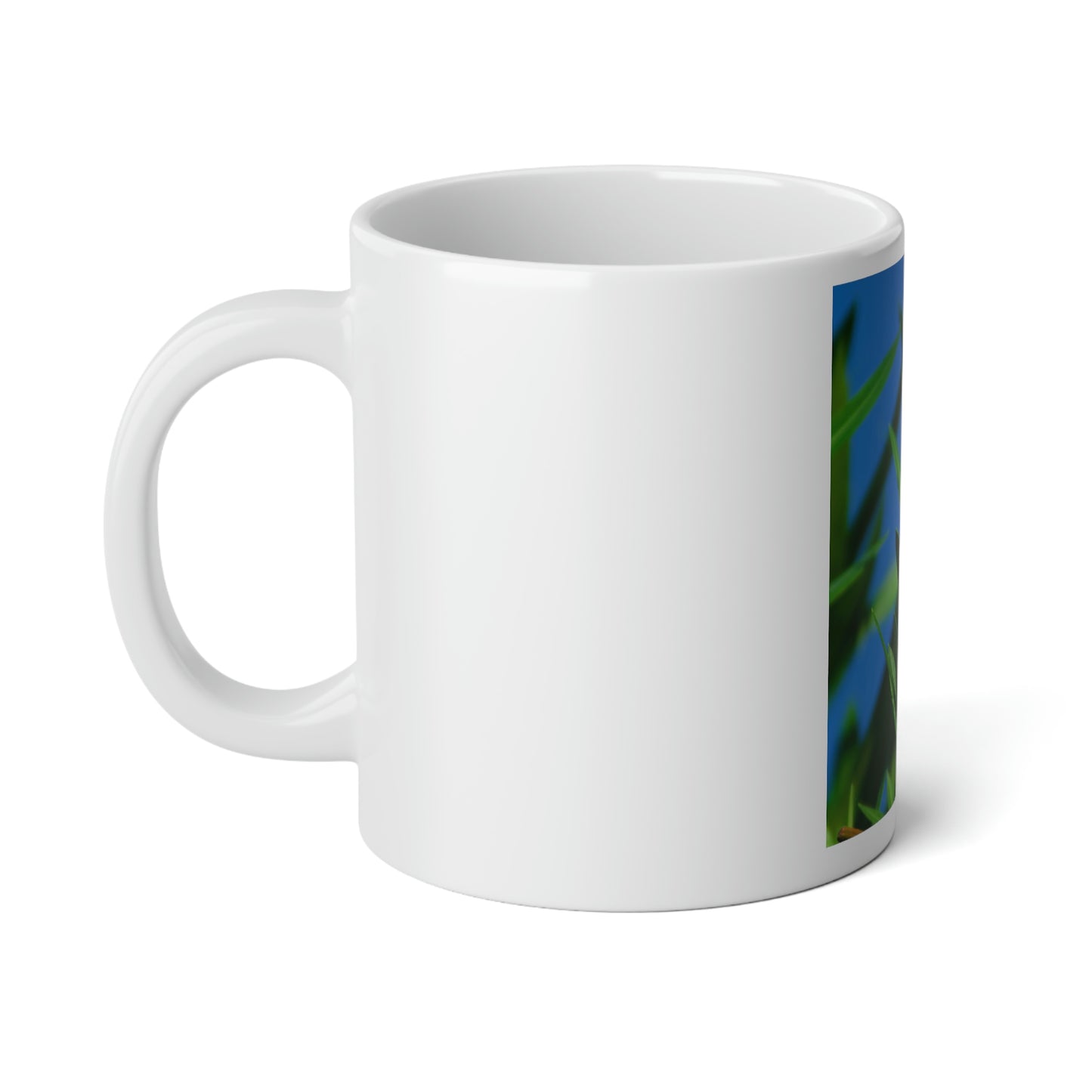 Flowers 30 Jumbo Mug, 20oz