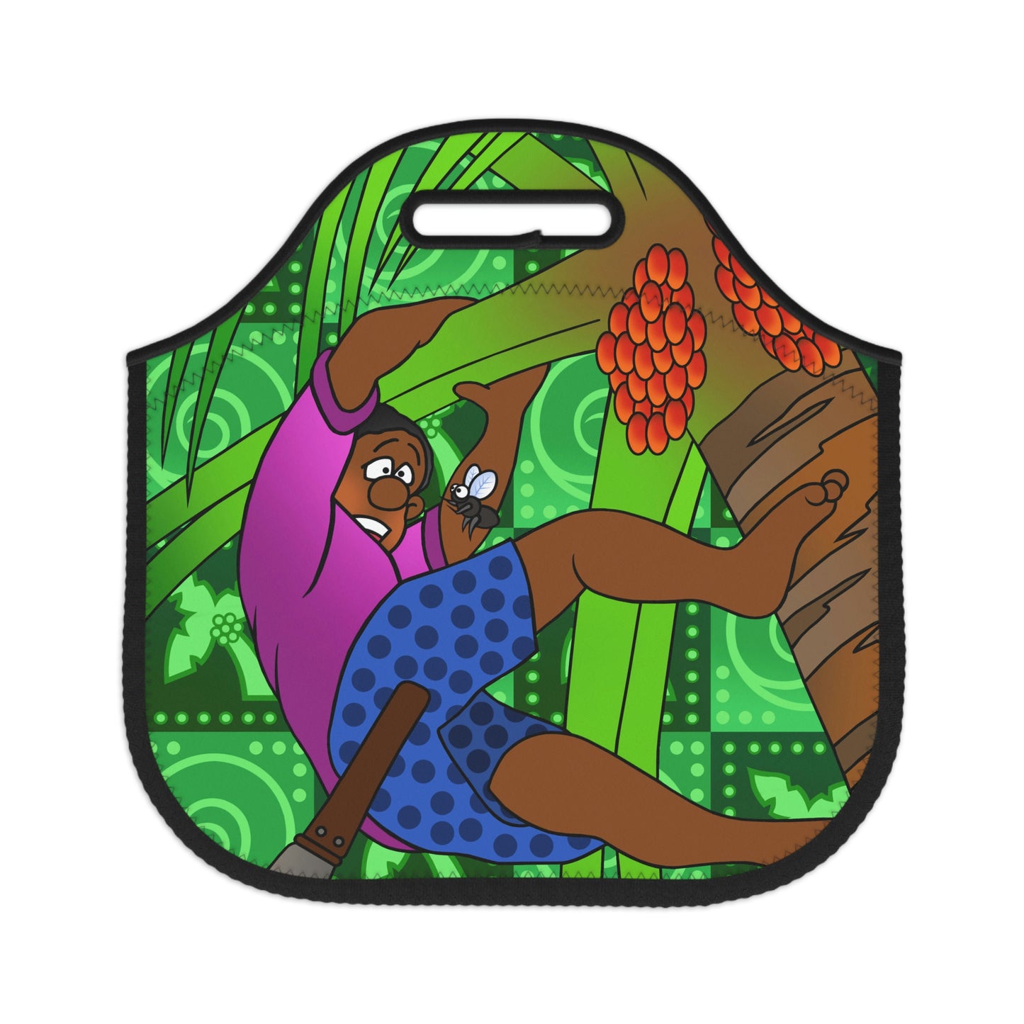 A Fowl Chain of Events! Neoprene Lunch Bag
