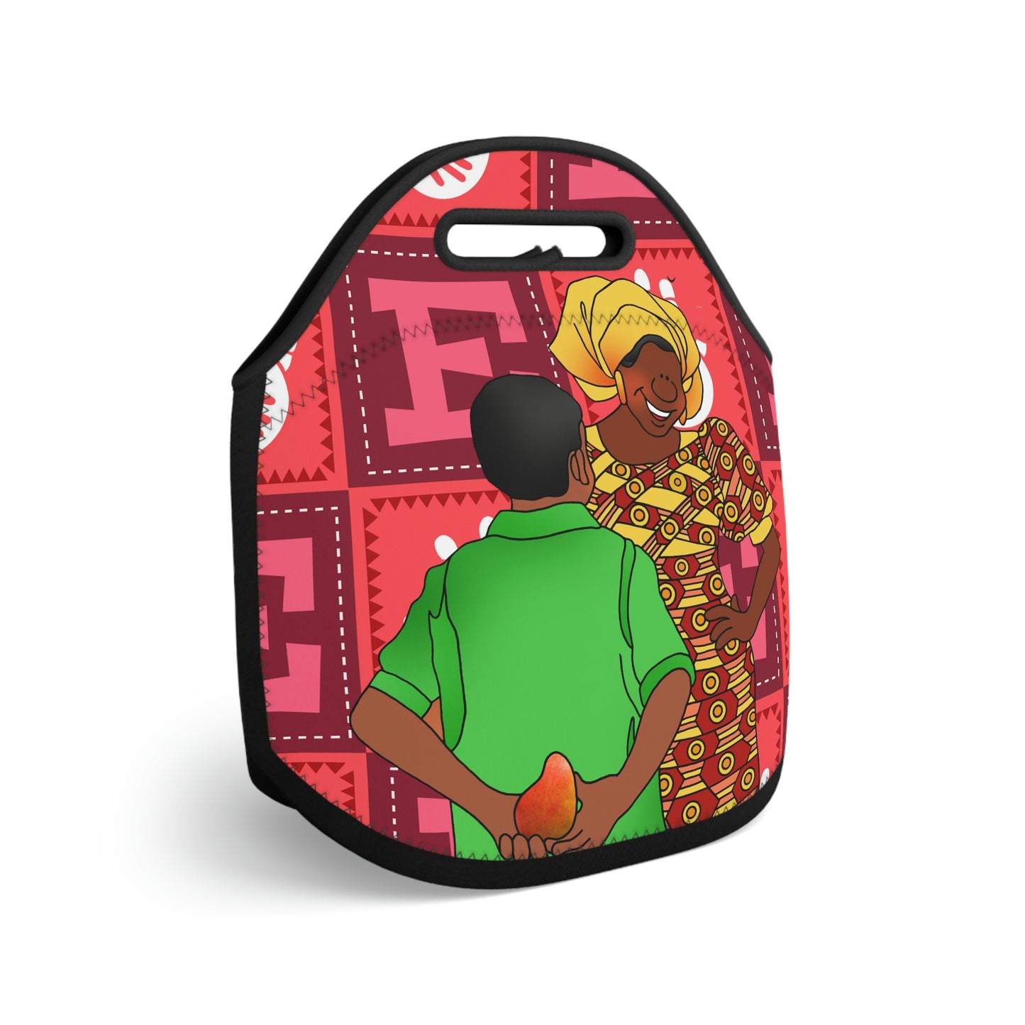 The Bible as Simple as ABC F Neoprene Lunch Bag