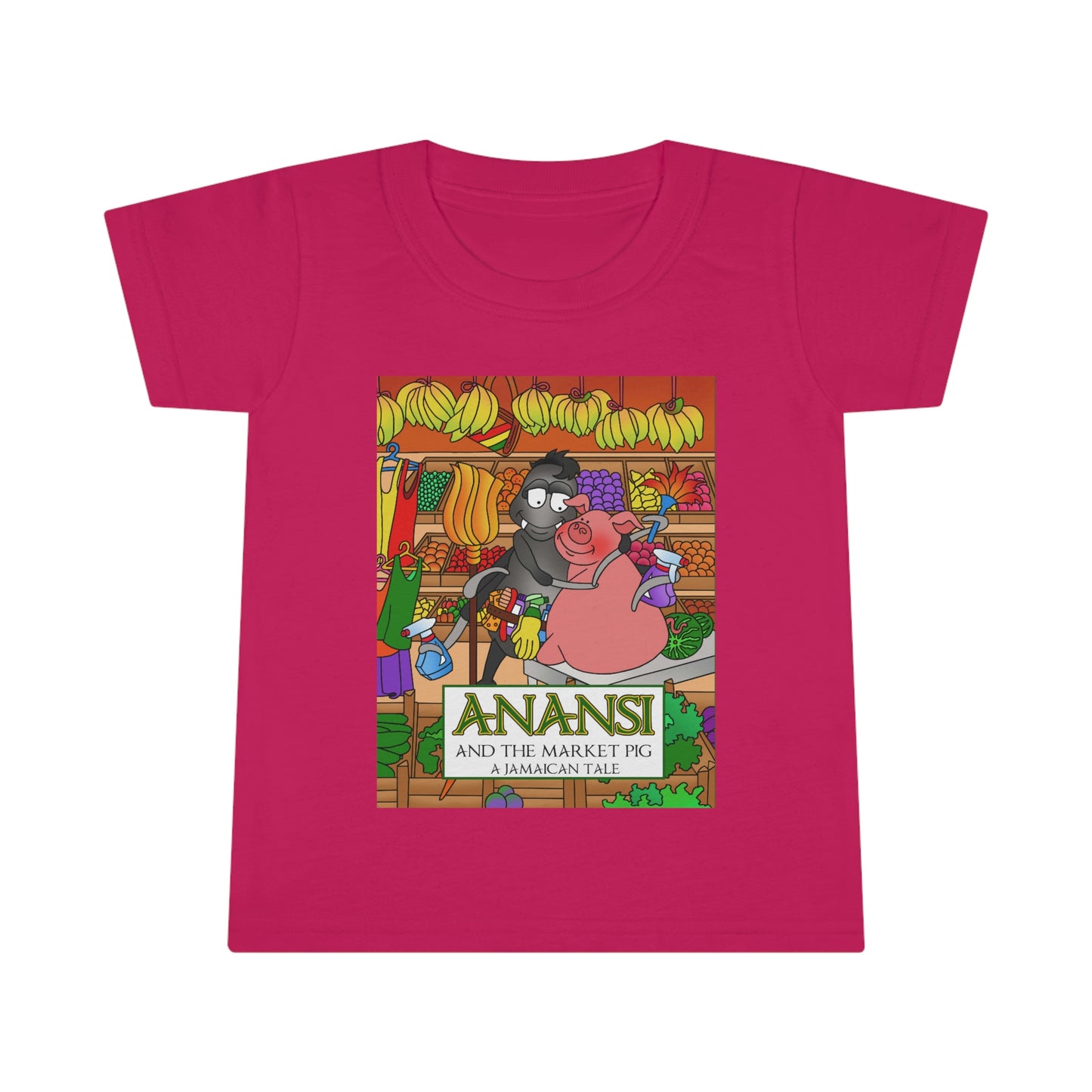 Anansi and the Market Pig Toddler T-shirt