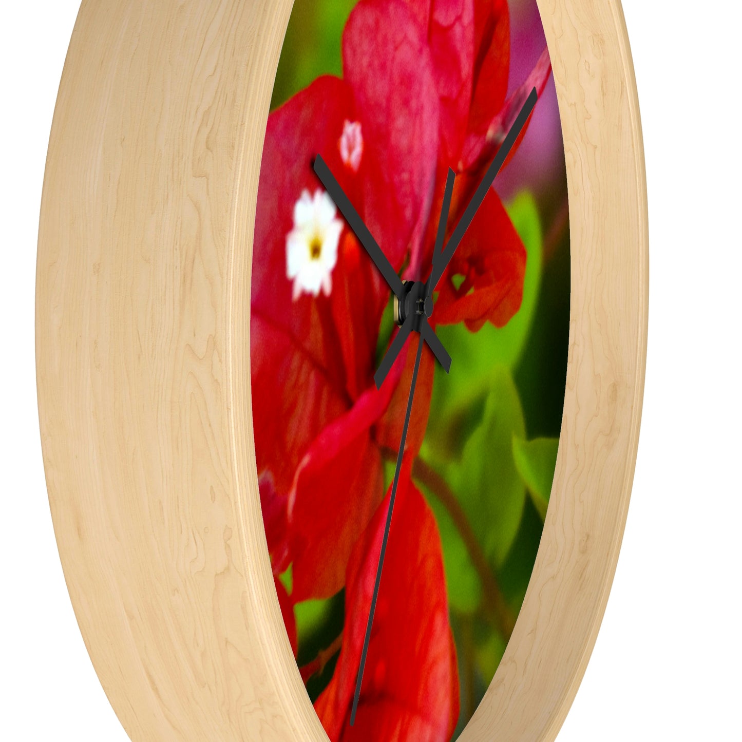 Flowers 28 Wall Clock