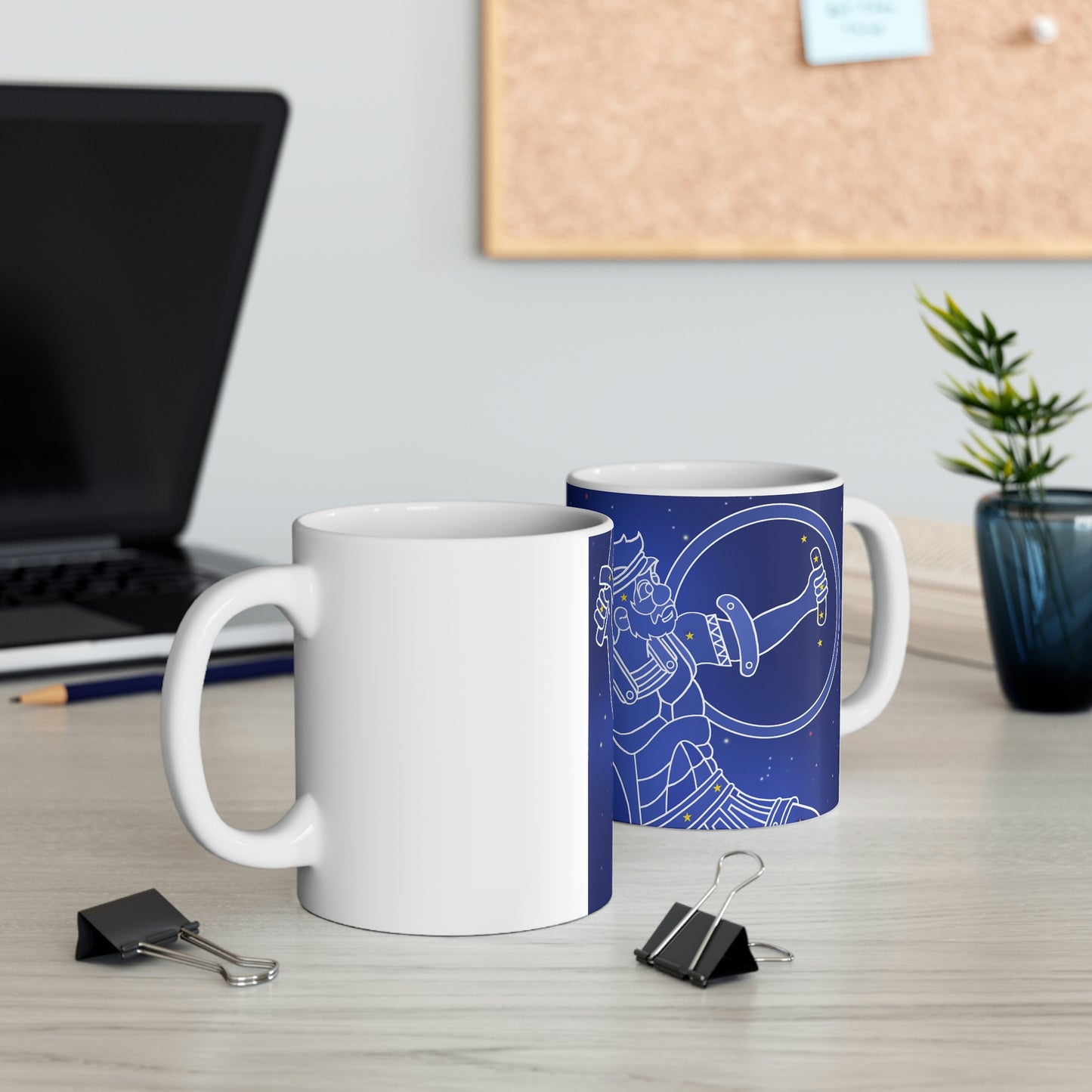Triple Gratitude with Assorted Monsters!! Ceramic Mug 11oz