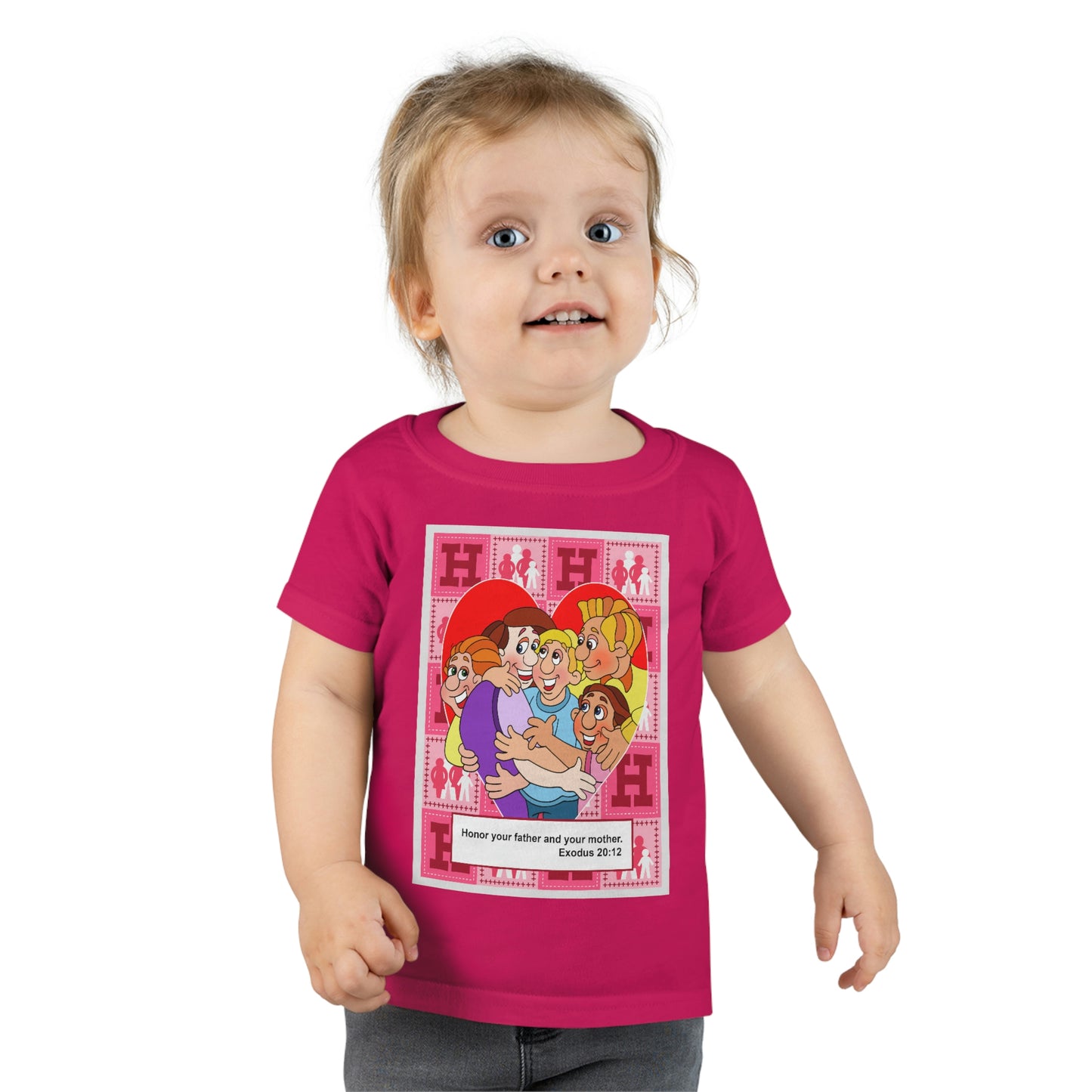 The Bible as Simple as ABC H Toddler T-shirt