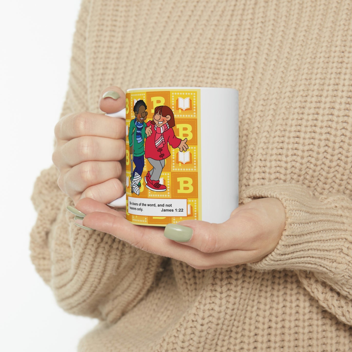 The Bible as Simple as ABC B Ceramic Mug 11oz