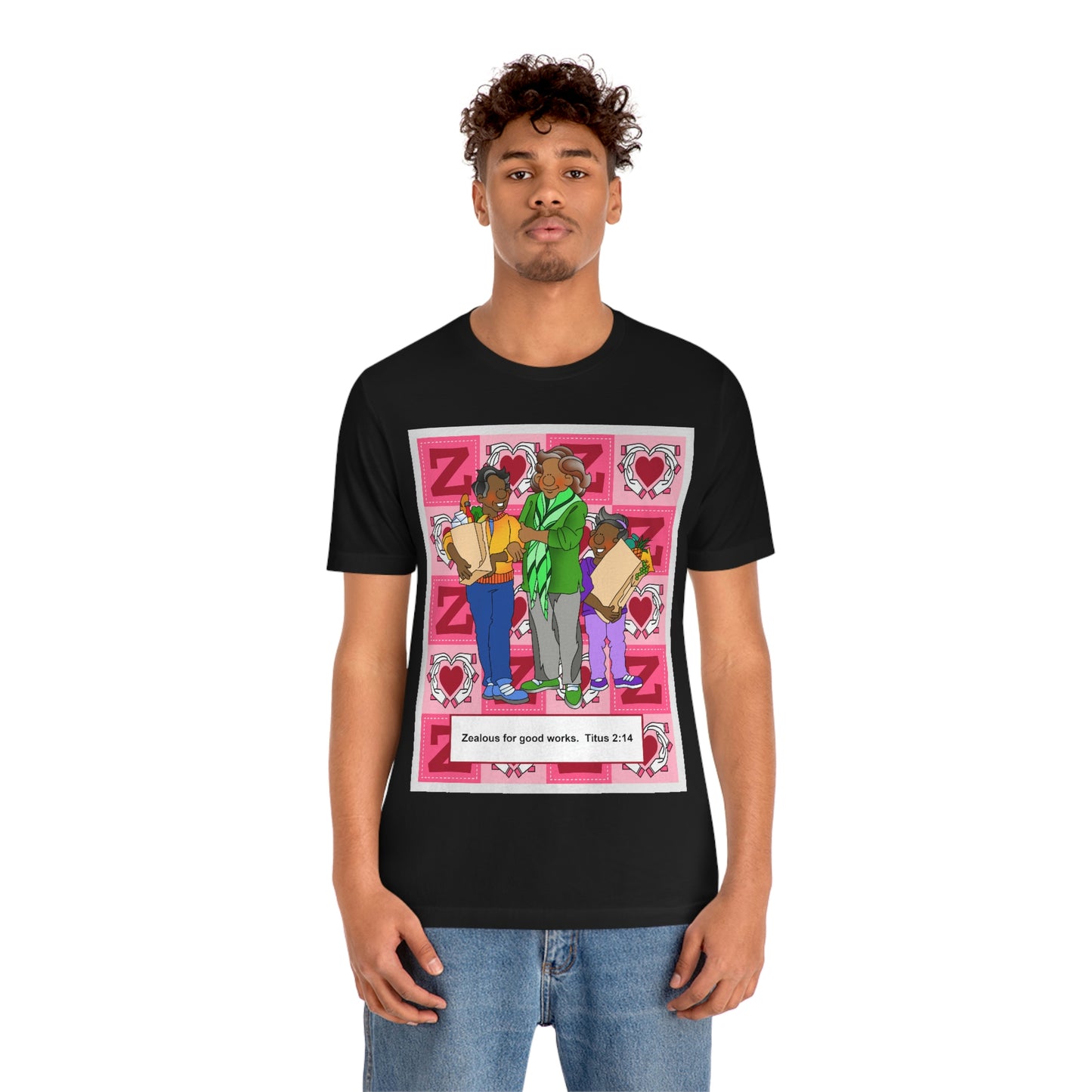 The Bible as Simple as ABC Z Unisex Jersey Short Sleeve Tee