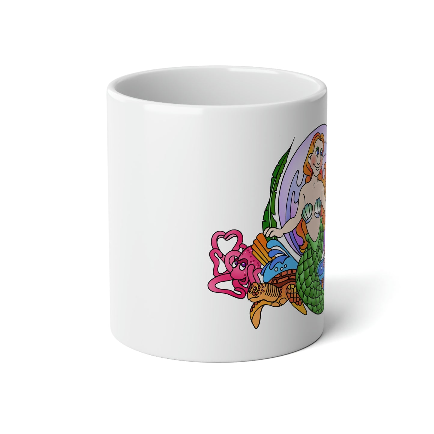 Mermaid Jumbo Mug, 20oz