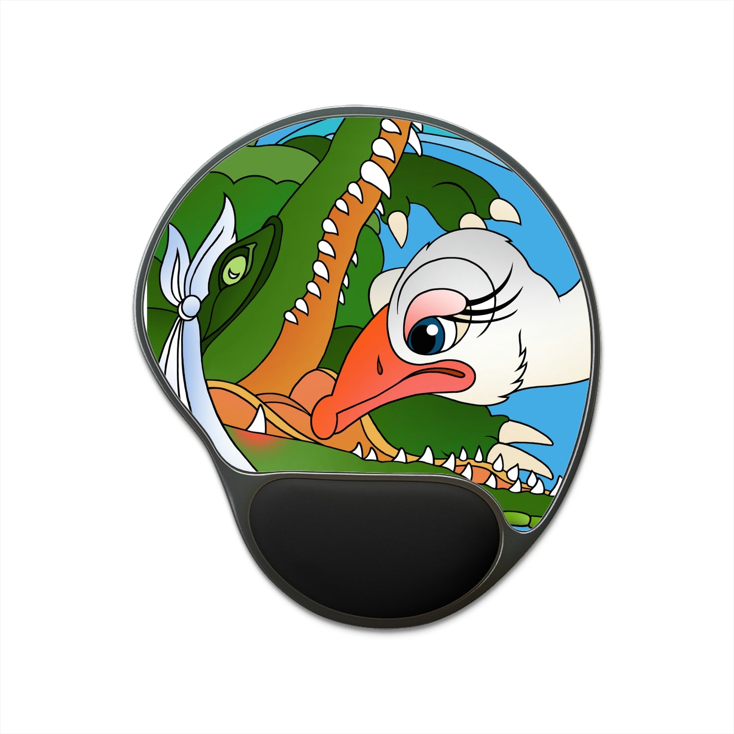 Once Upon Southern Africa! Mouse Pad With Wrist Rest