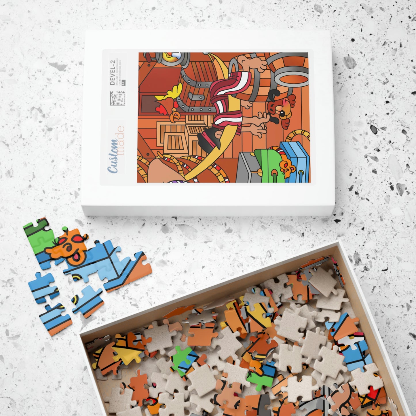 The Story of Jonah! Puzzle (110, 252, 500, 1014-piece)