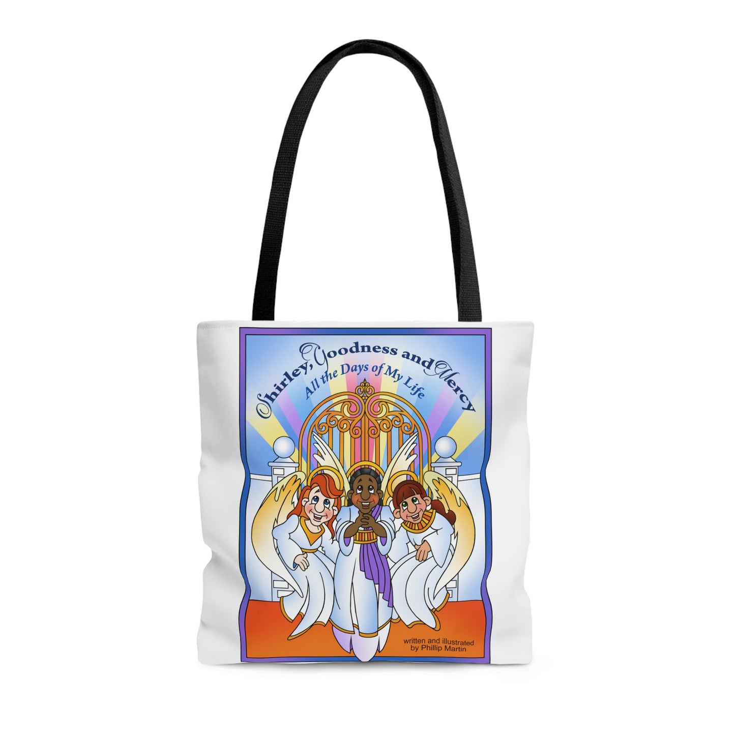 Shirley, Goodness, and Mercy AOP Tote Bag