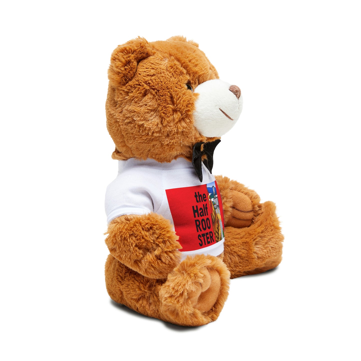 The Half Rooster! Teddy Bear with T-Shirt
