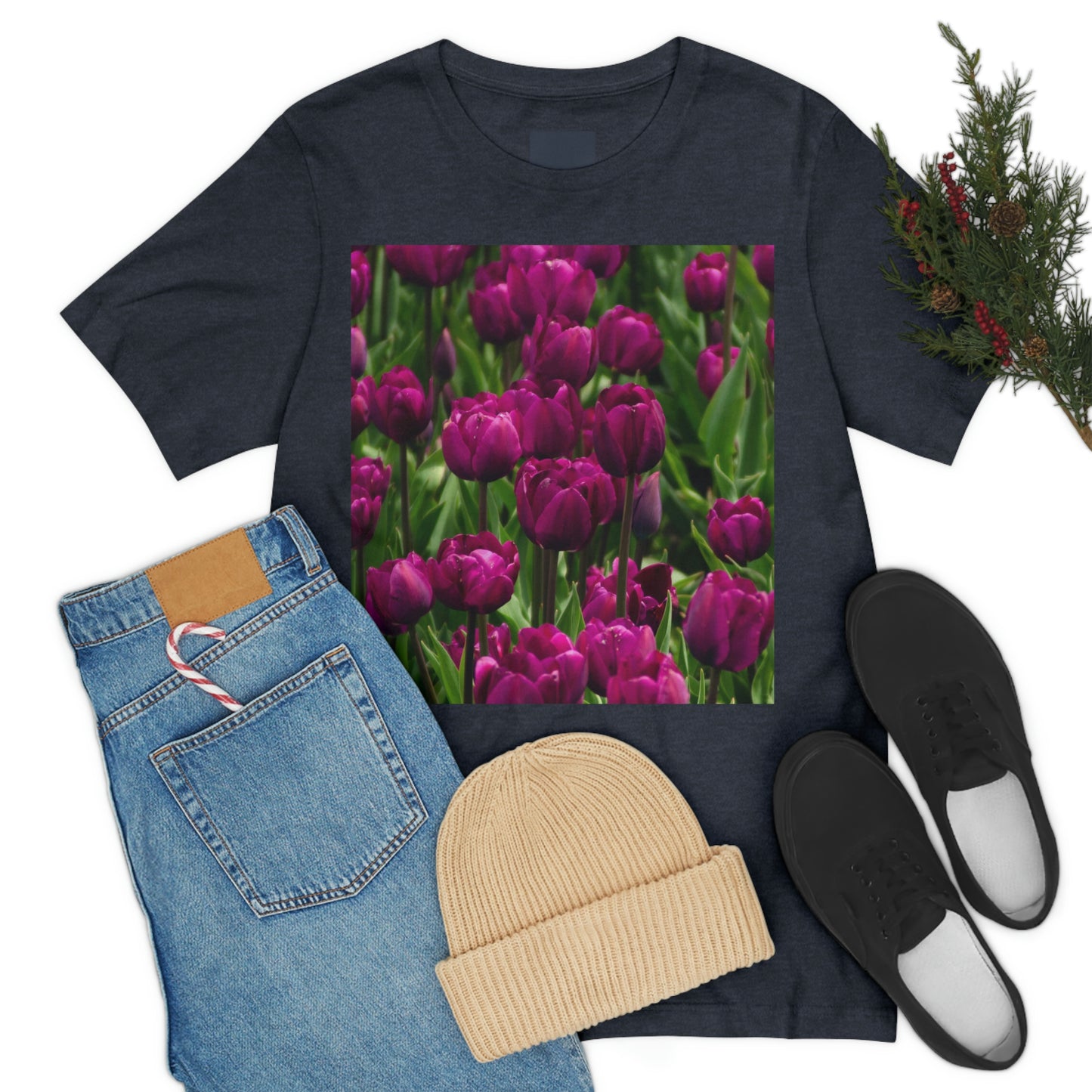 Flowers 20 Unisex Jersey Short Sleeve Tee