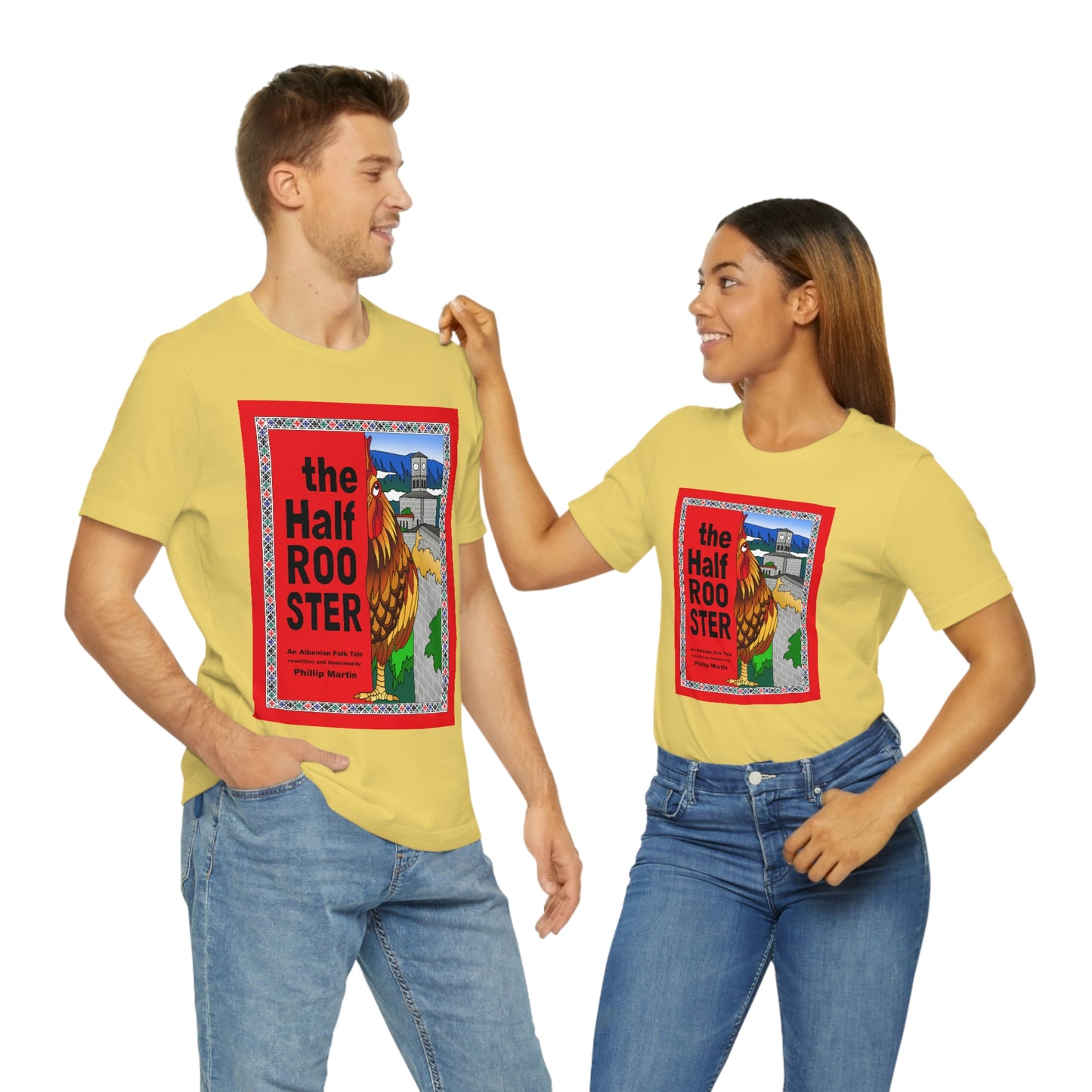 The Half Rooster Unisex Jersey Short Sleeve Tee