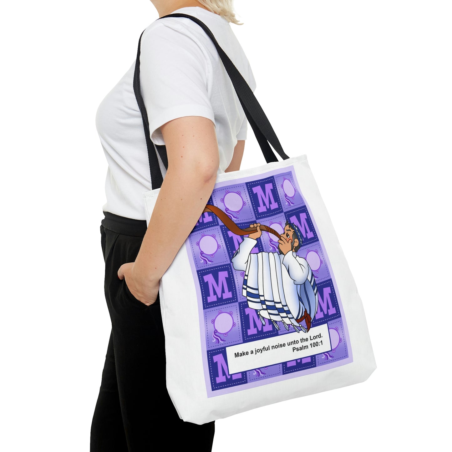The Bible as Simple as ABC M AOP Tote Bag
