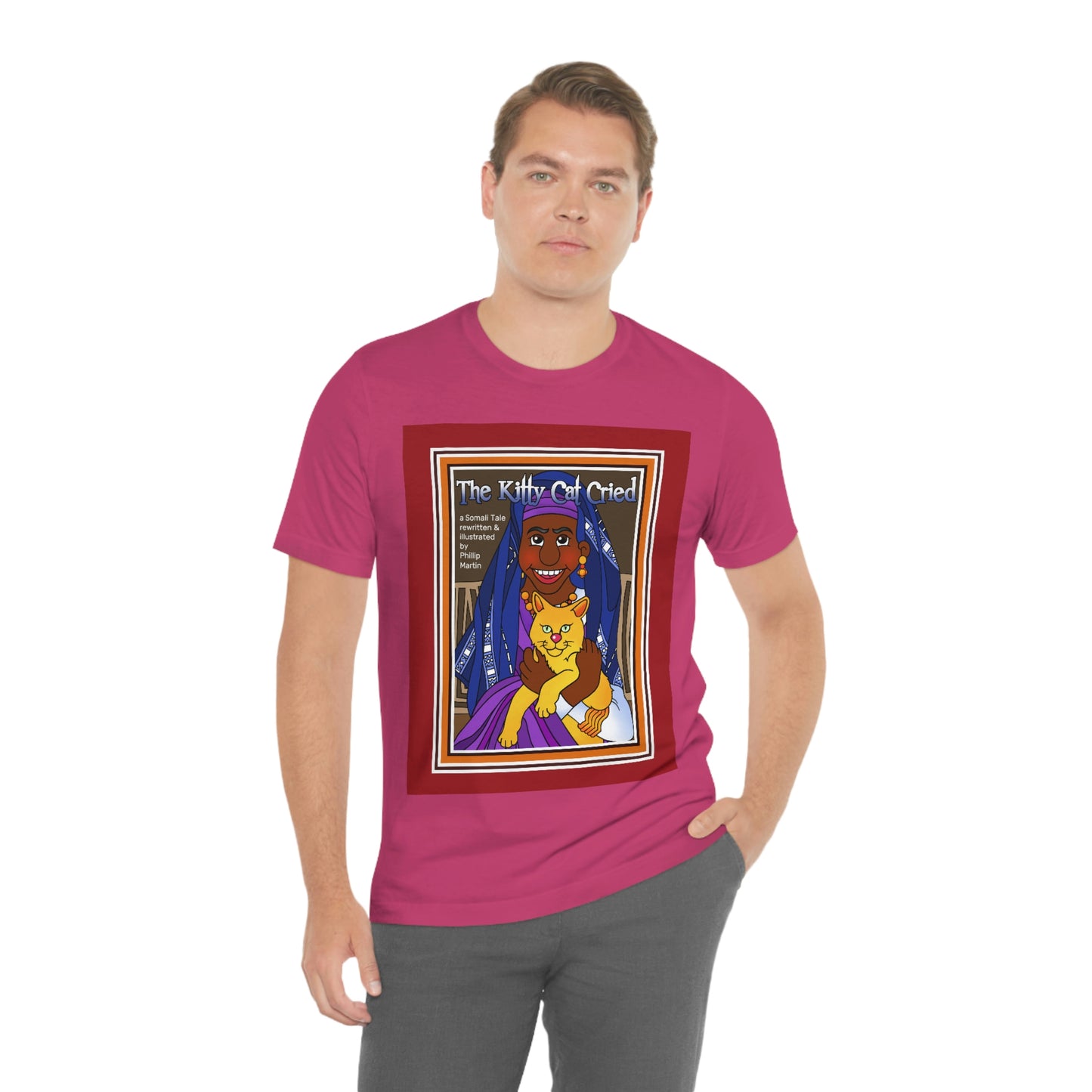 The Kitty Cat Cried Unisex Jersey Short Sleeve Tee