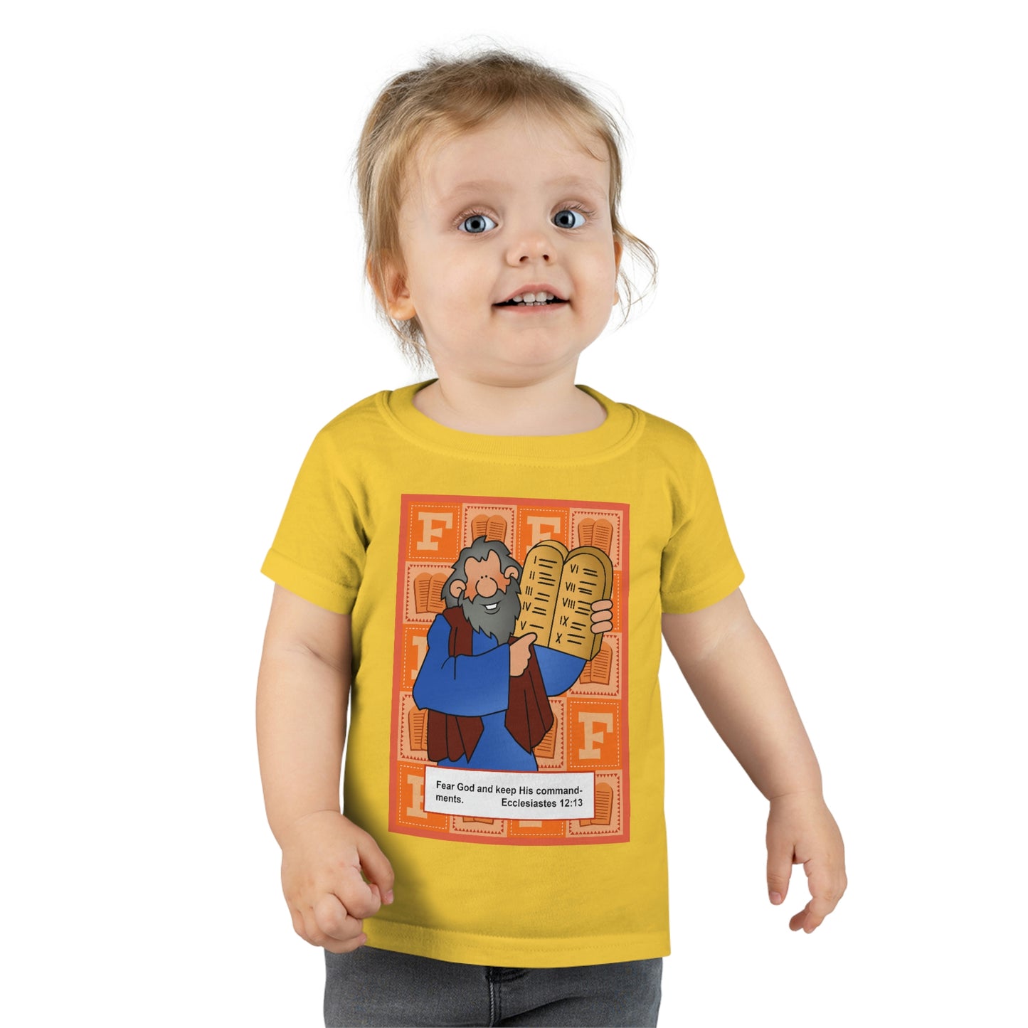 The Bible as Simple as ABC F Toddler T-shirt