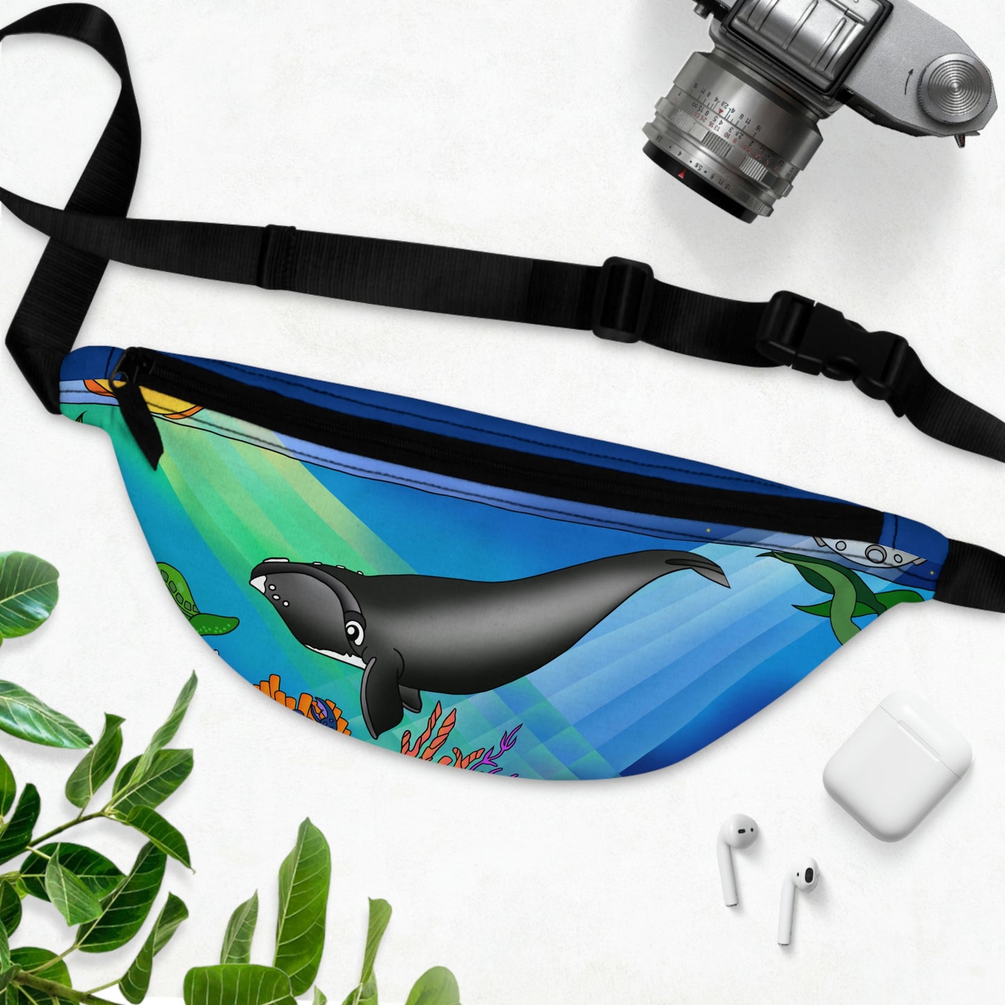 Gray Whale Fanny Pack