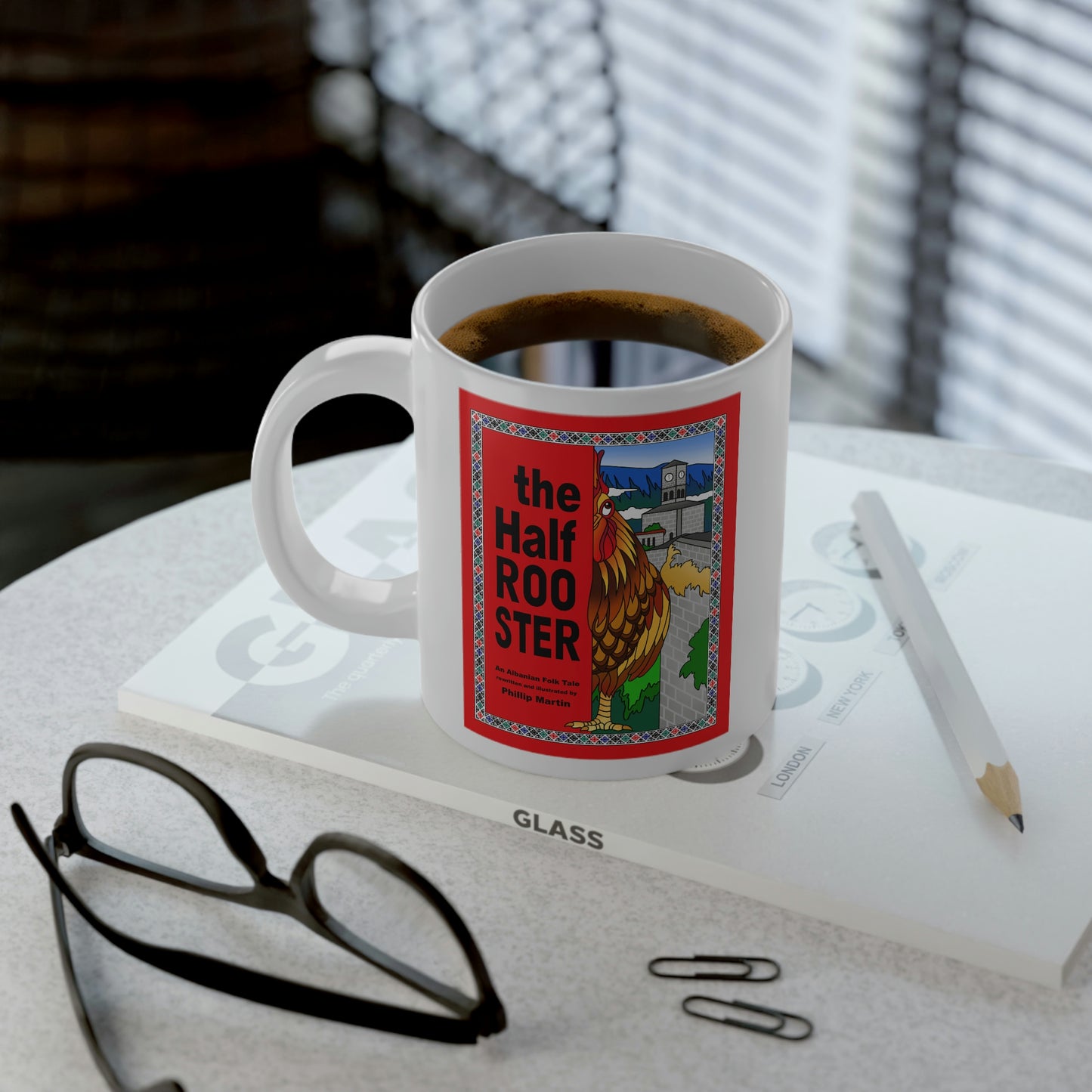 The Half Rooster Jumbo Mug, 20oz
