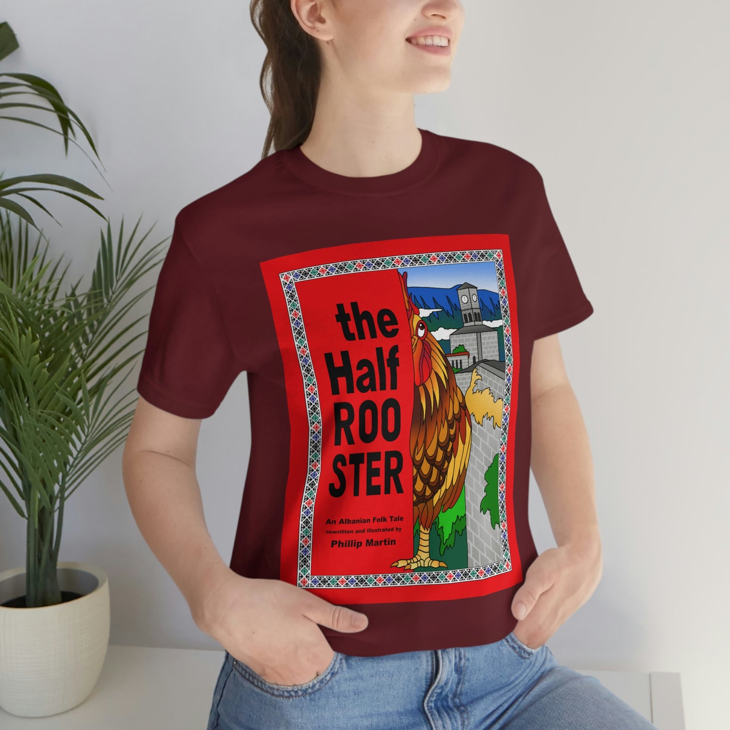 The Half Rooster Unisex Jersey Short Sleeve Tee