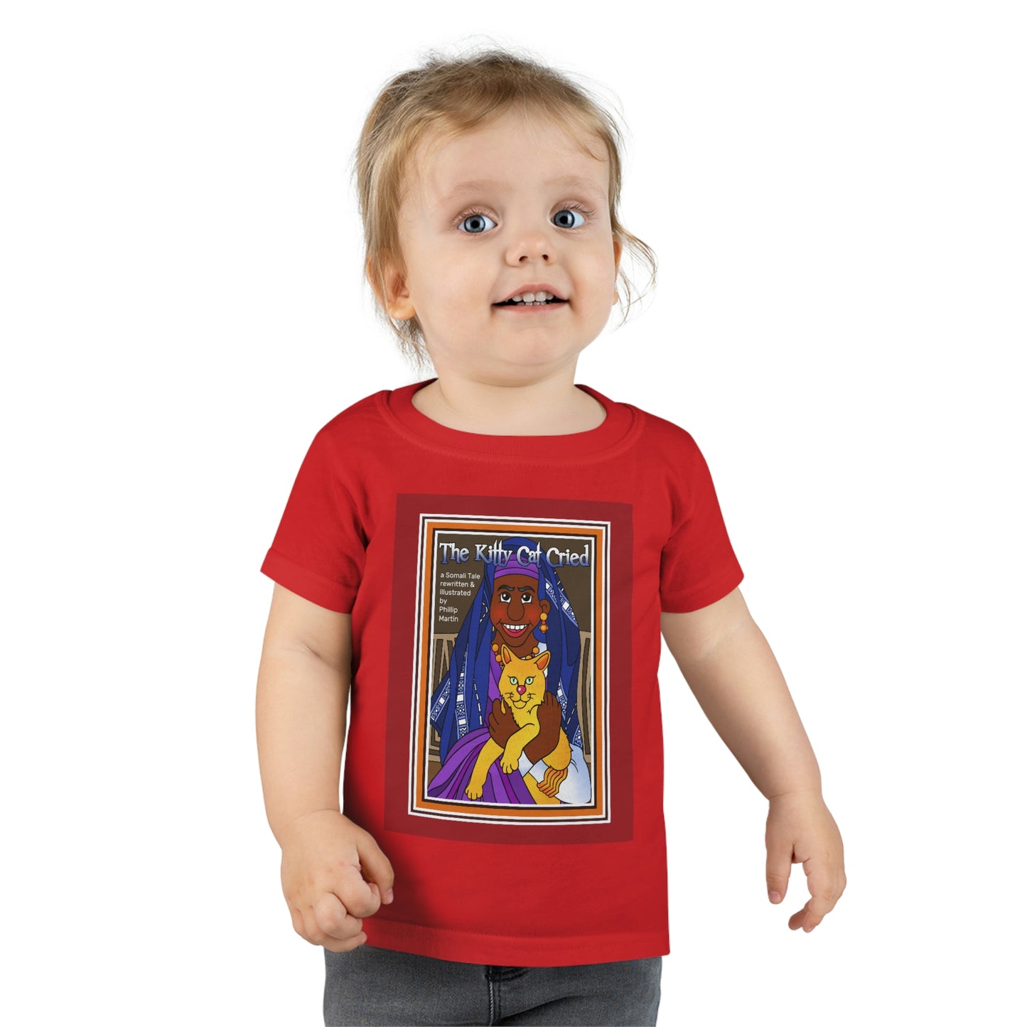The Kitty Cat Cried Toddler T-shirt