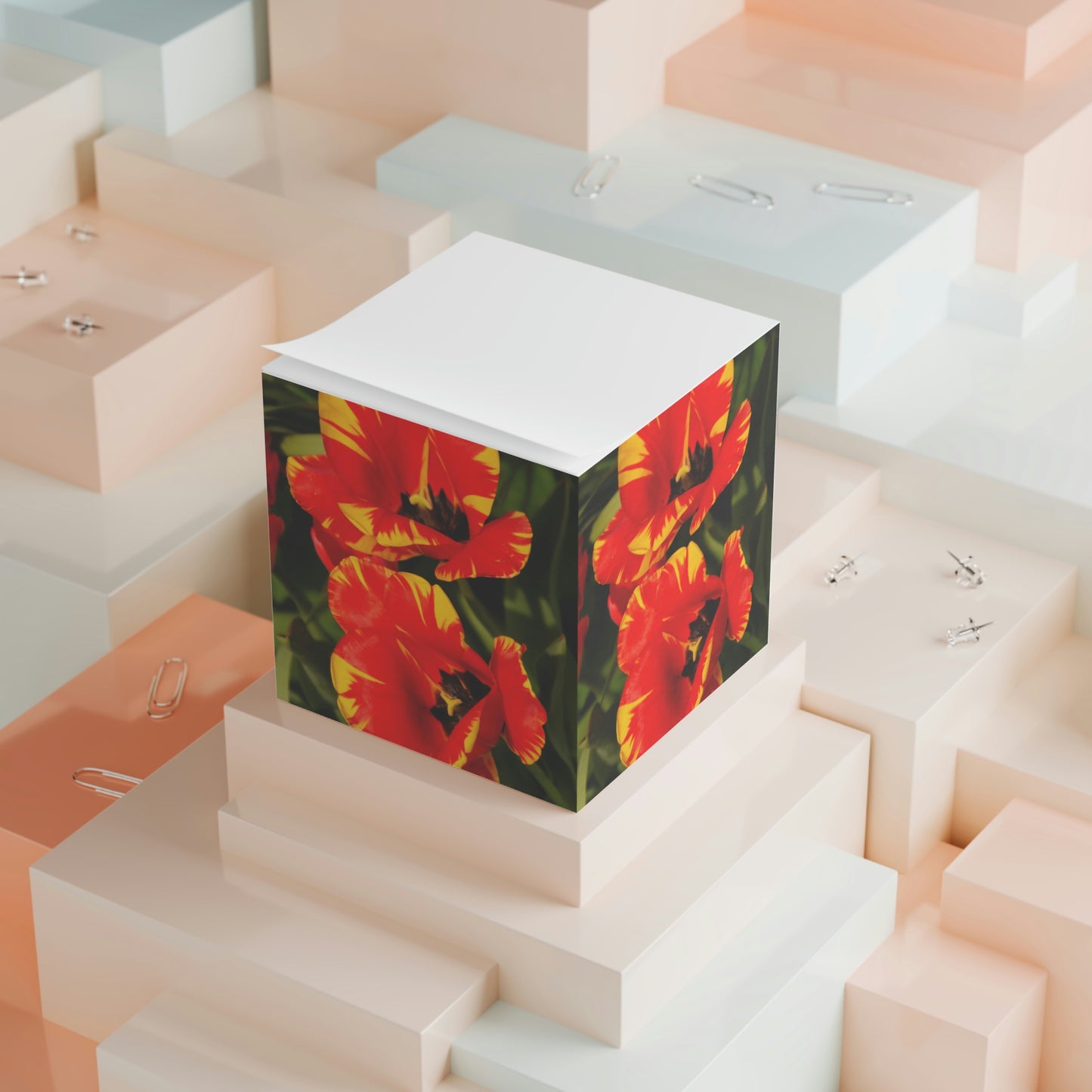 Flowers 12 Note Cube