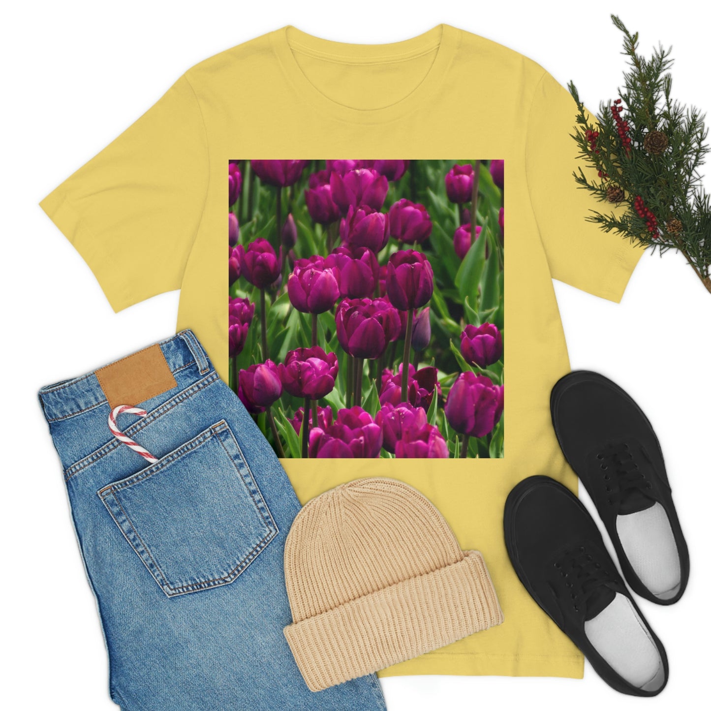 Flowers 20 Unisex Jersey Short Sleeve Tee