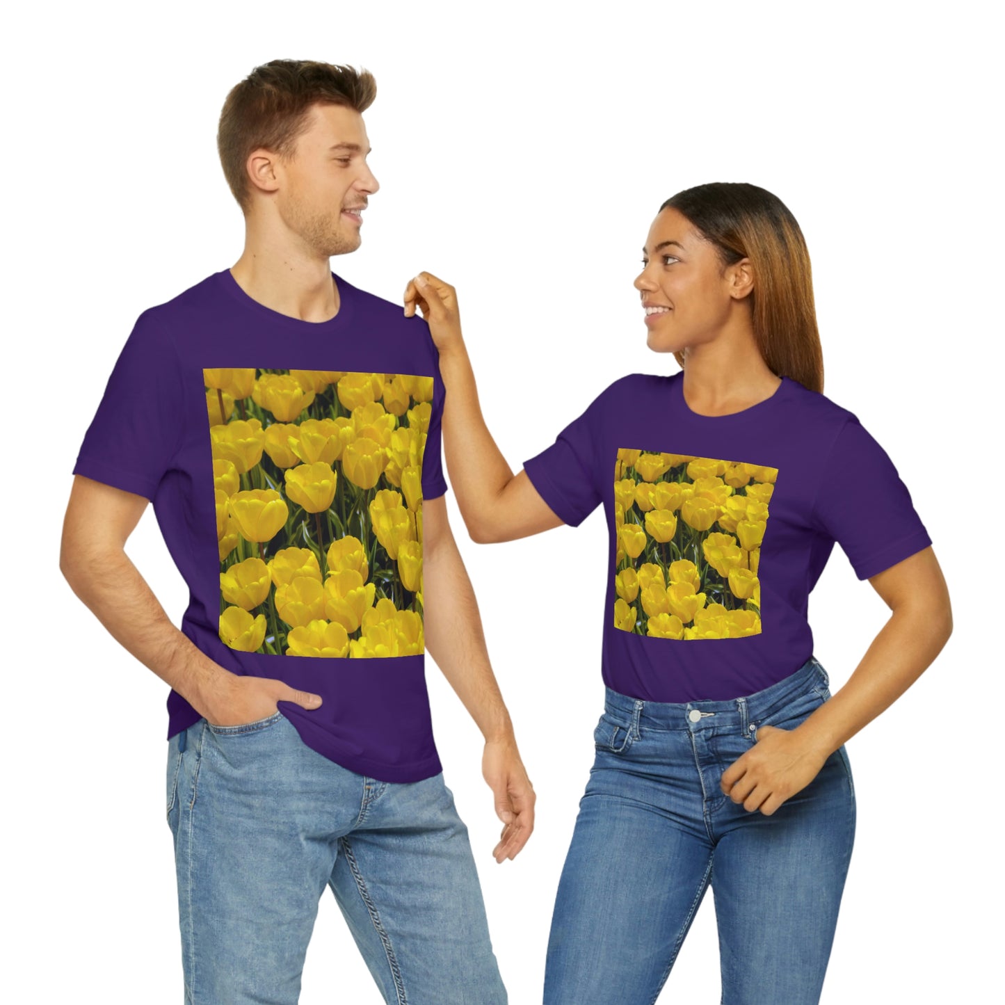 Flowers 23 Unisex Jersey Short Sleeve Tee