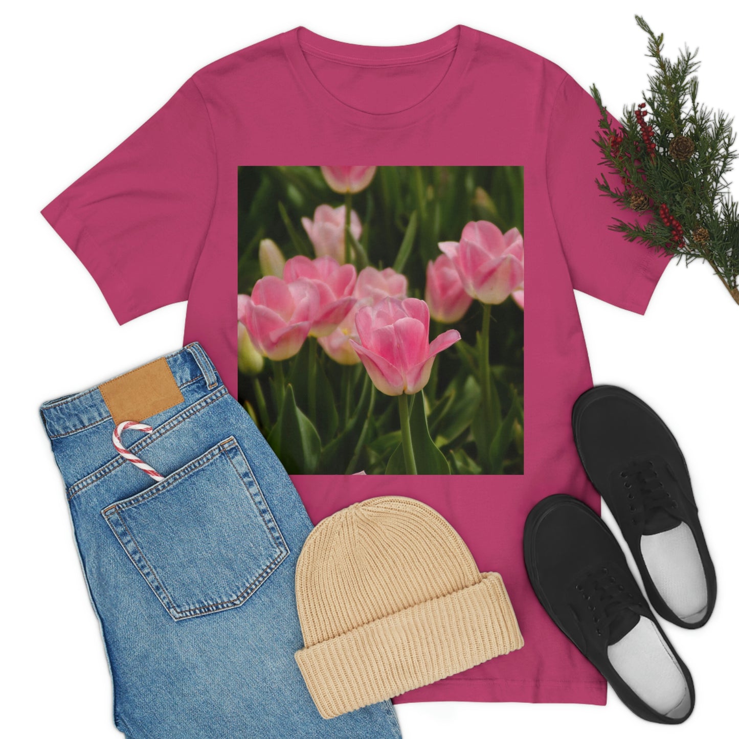 Flowers 17 Unisex Jersey Short Sleeve Tee