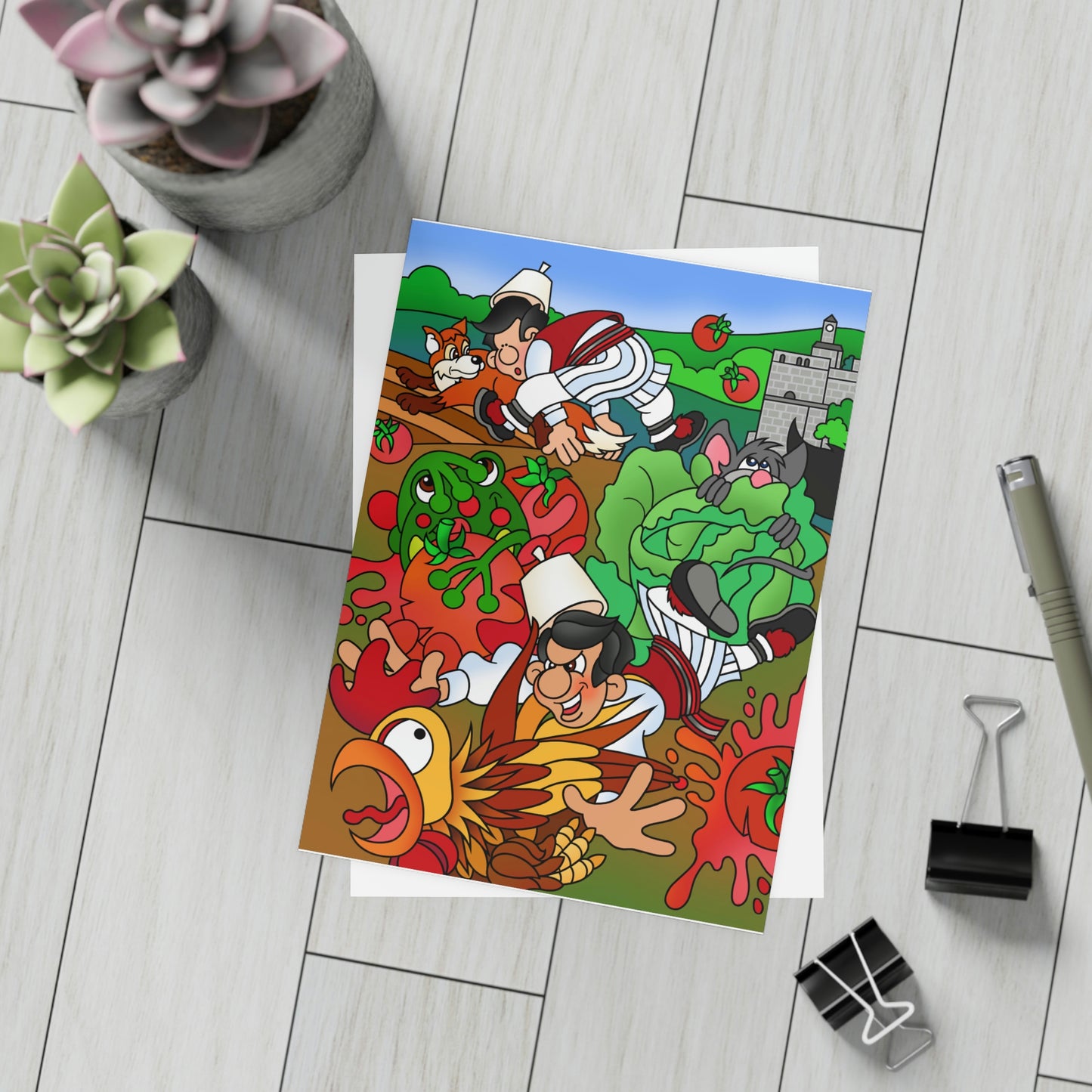 The Half Rooster! Greeting Card Bundles (envelopes not included)