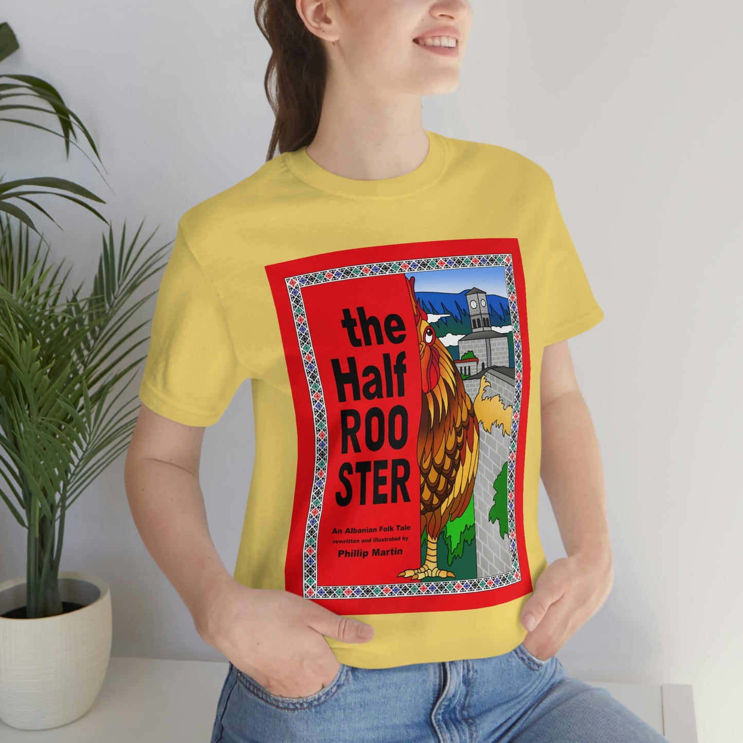 The Half Rooster Unisex Jersey Short Sleeve Tee