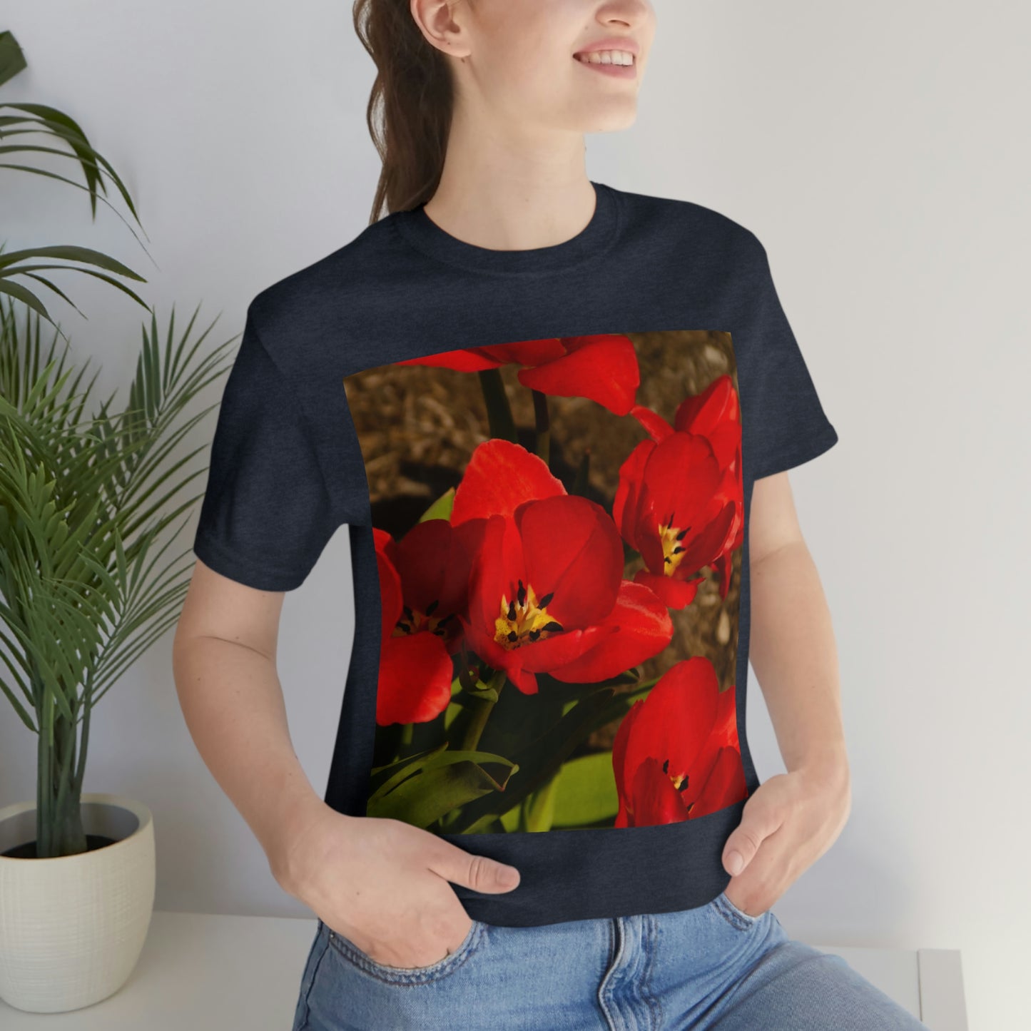 Flowers 05 Unisex Jersey Short Sleeve Tee