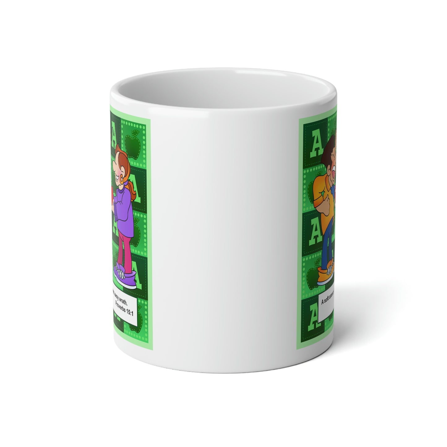 The Bible as Simple as ABC A Jumbo Mug, 20oz