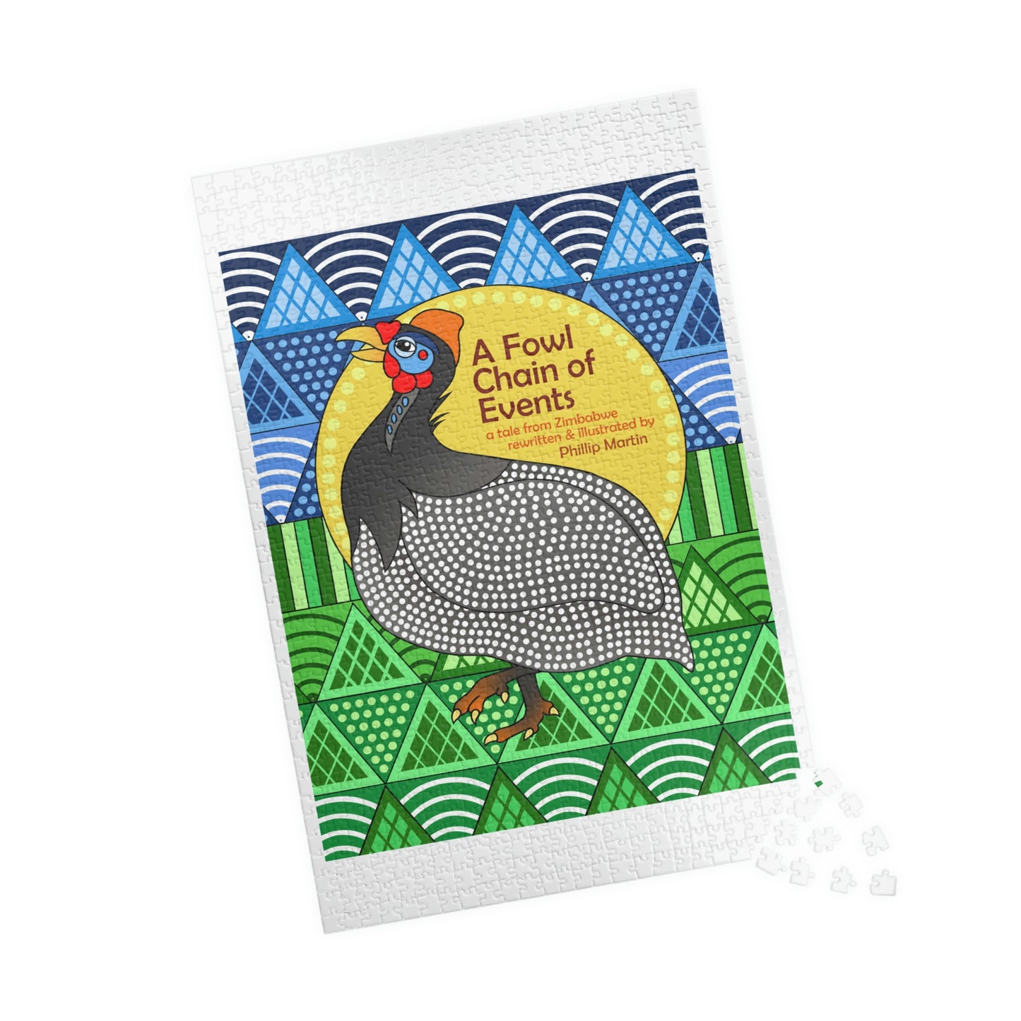 A Fowl Chain of Events Puzzle (110, 252, 500, 1014-piece)