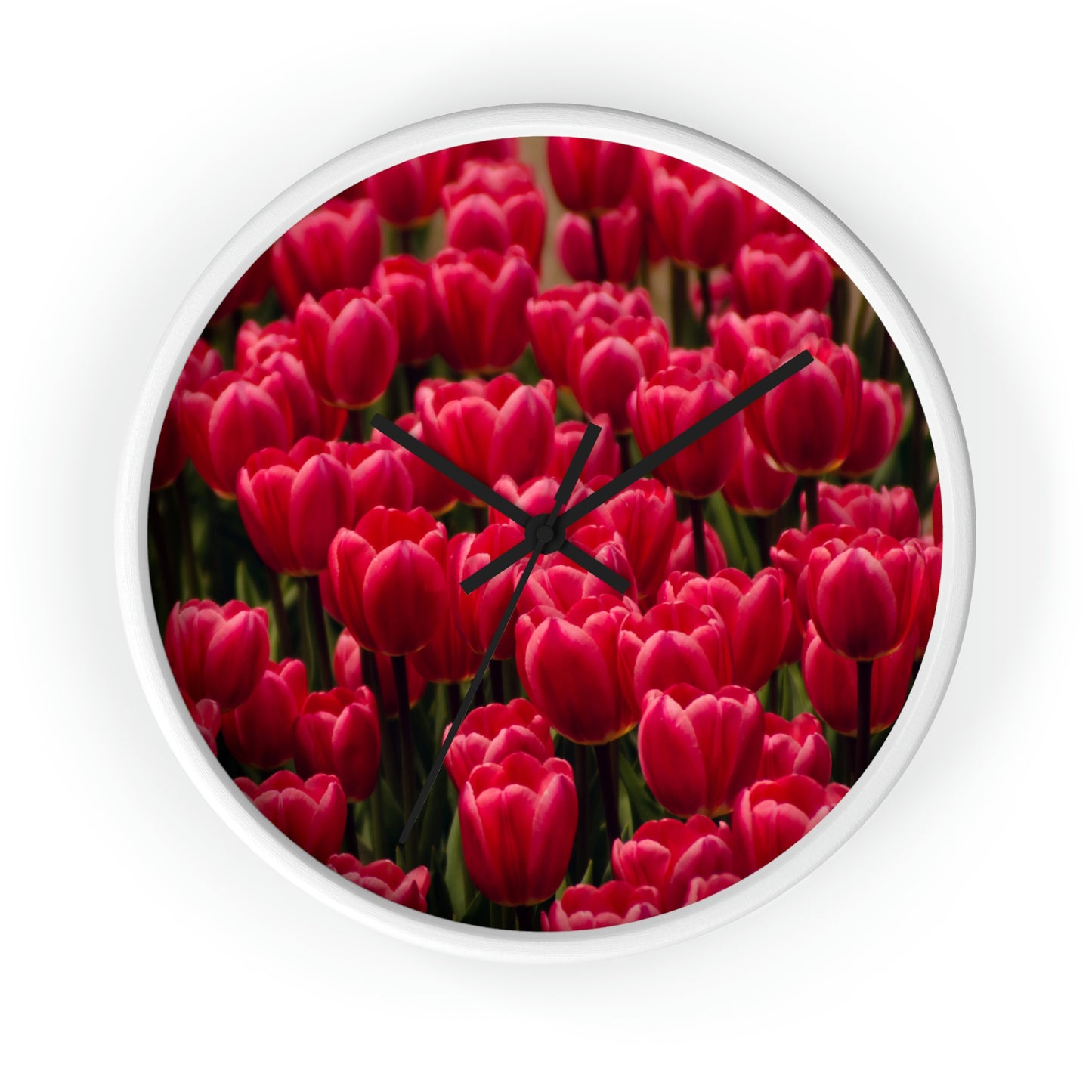 Flowers 15 Wall Clock