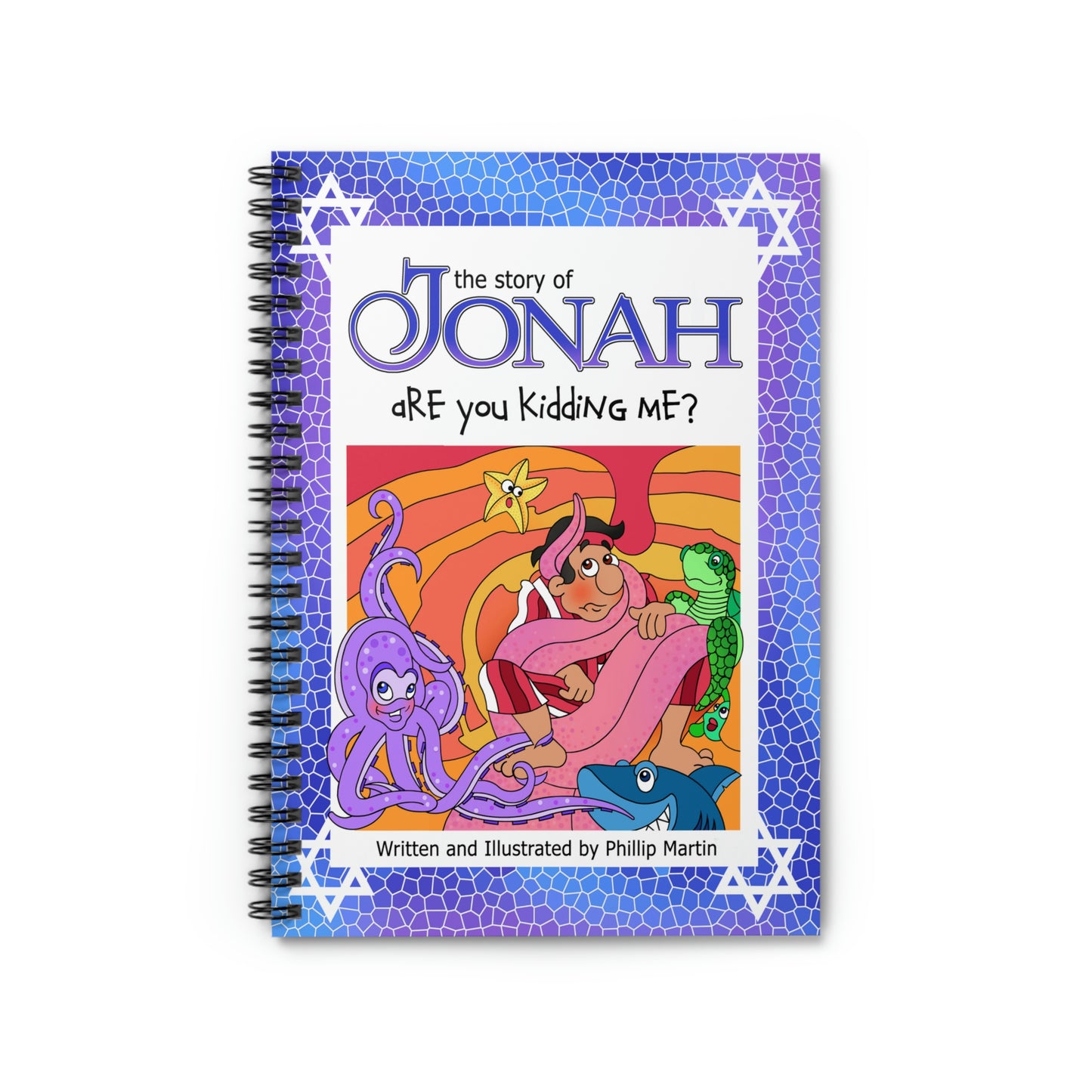 The Story of Jonah Spiral Notebook - Ruled Line